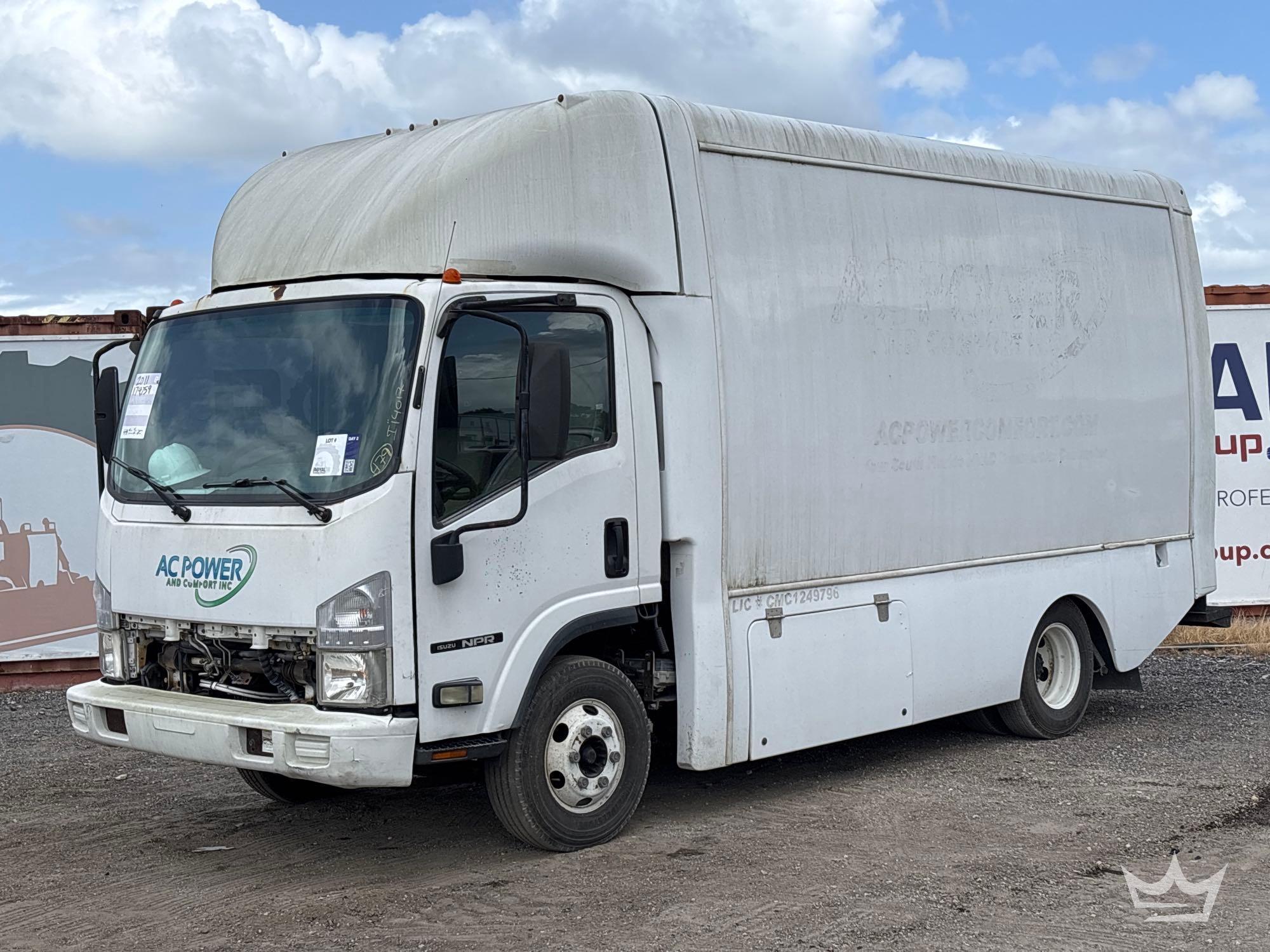 2011 Isuzu NPR 14ft. Box Truck