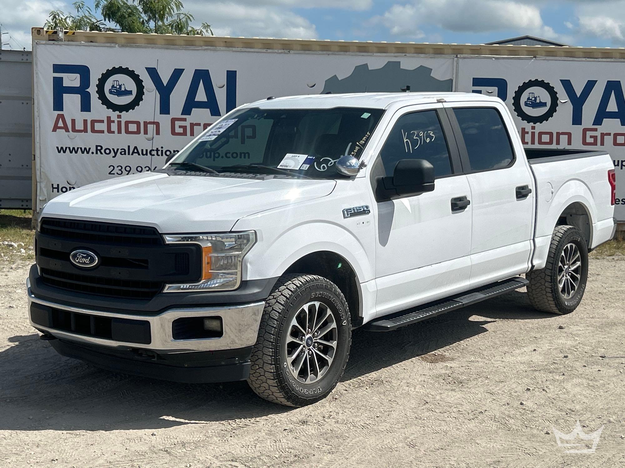 2019 Ford F-150 4x4 Crew Cab Pickup Truck