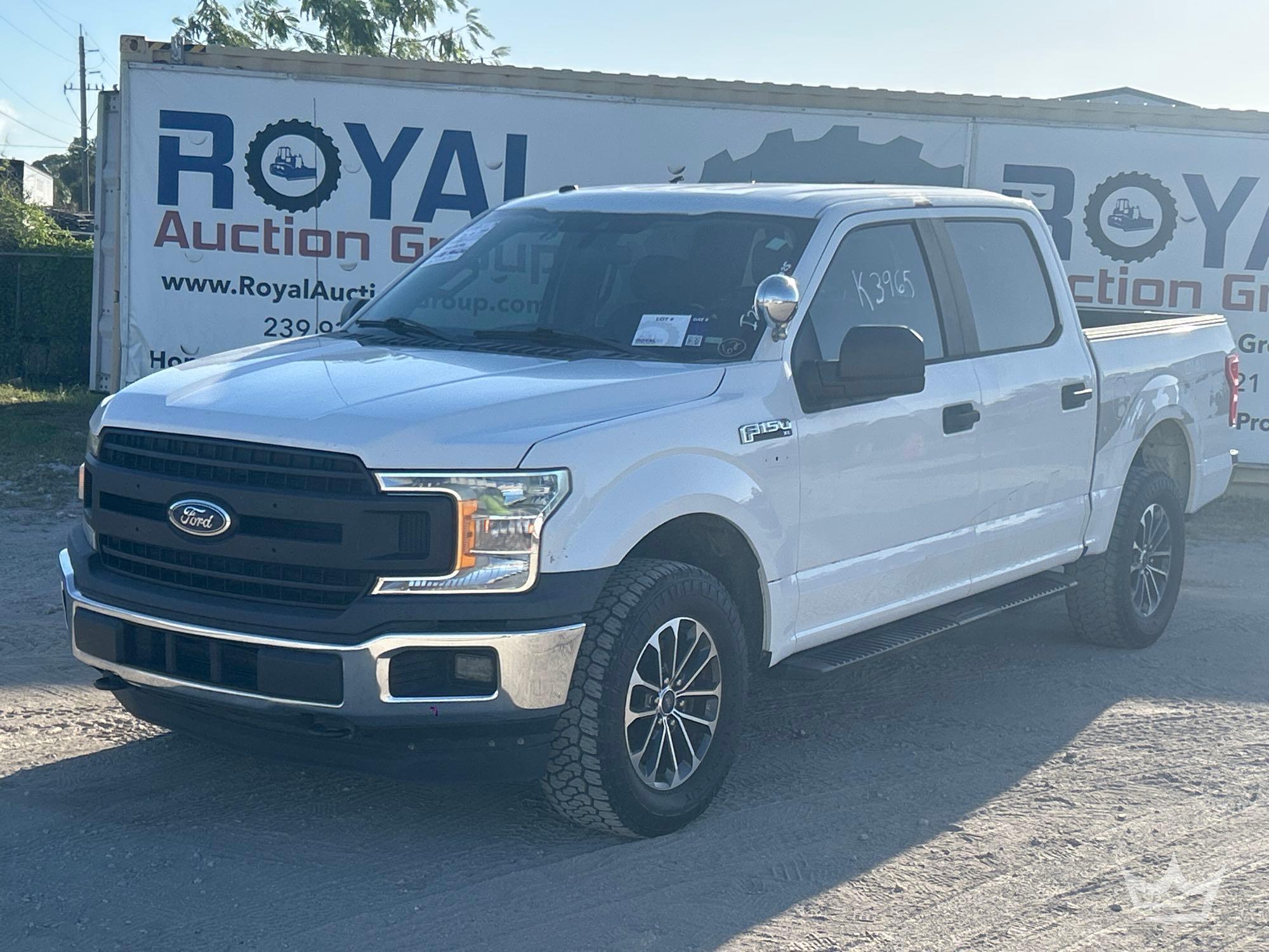 2019 Ford F-150 4x4 Crew Cab Pickup Truck