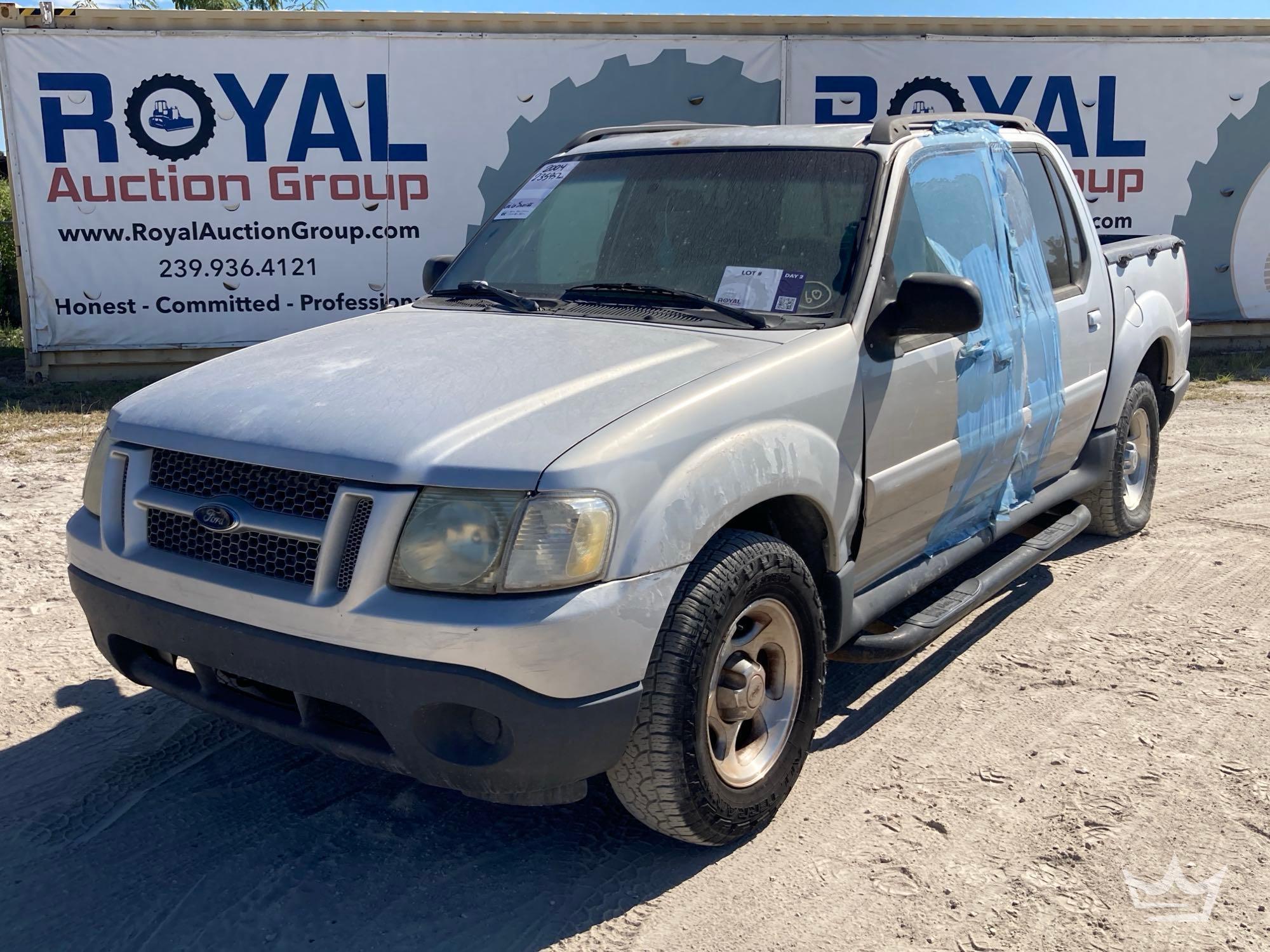 2004 Ford Explorer Sport Trac Pickup Truck