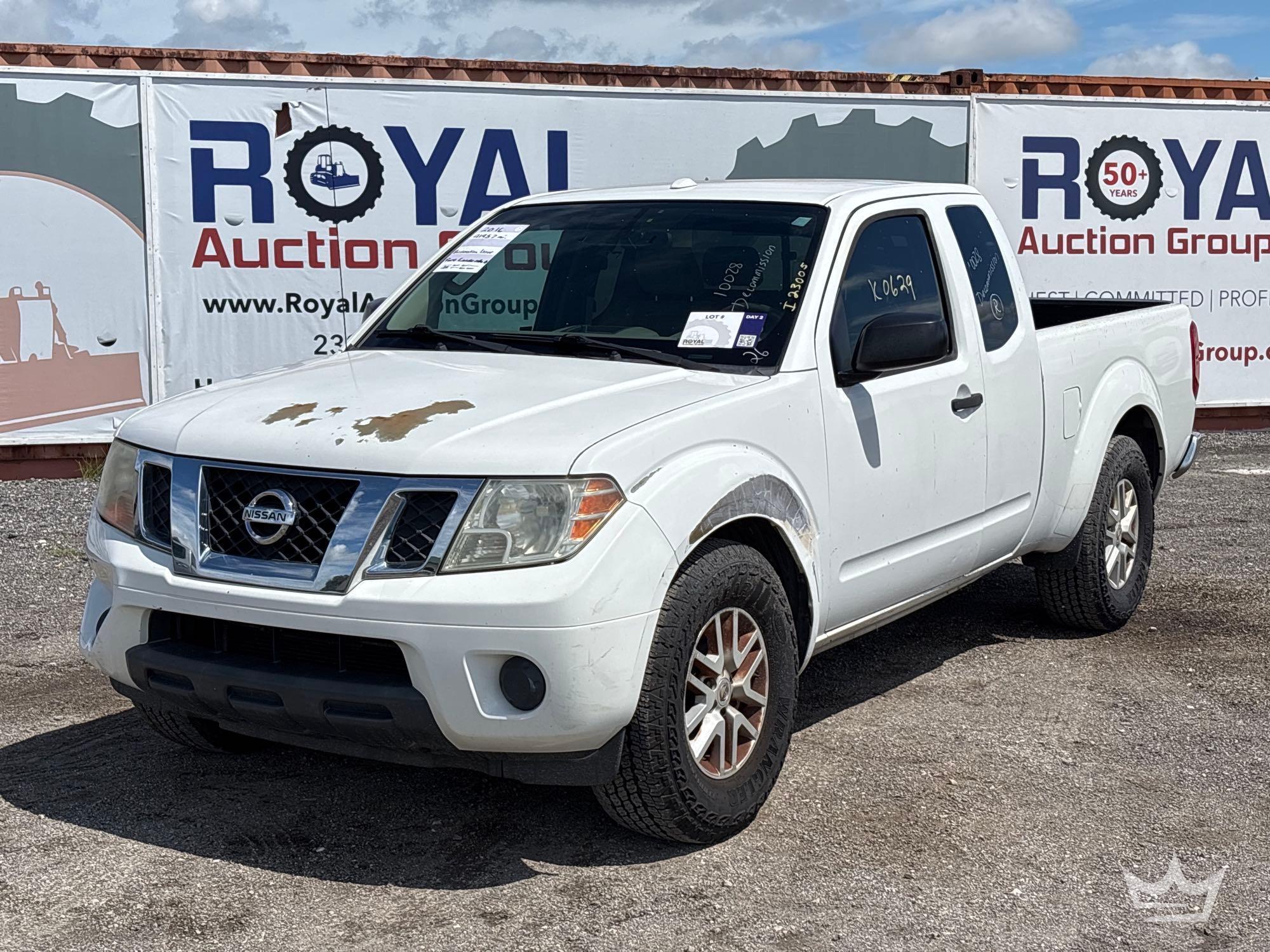 2016 Nissan Frontier Ext. Cab Pick-up
