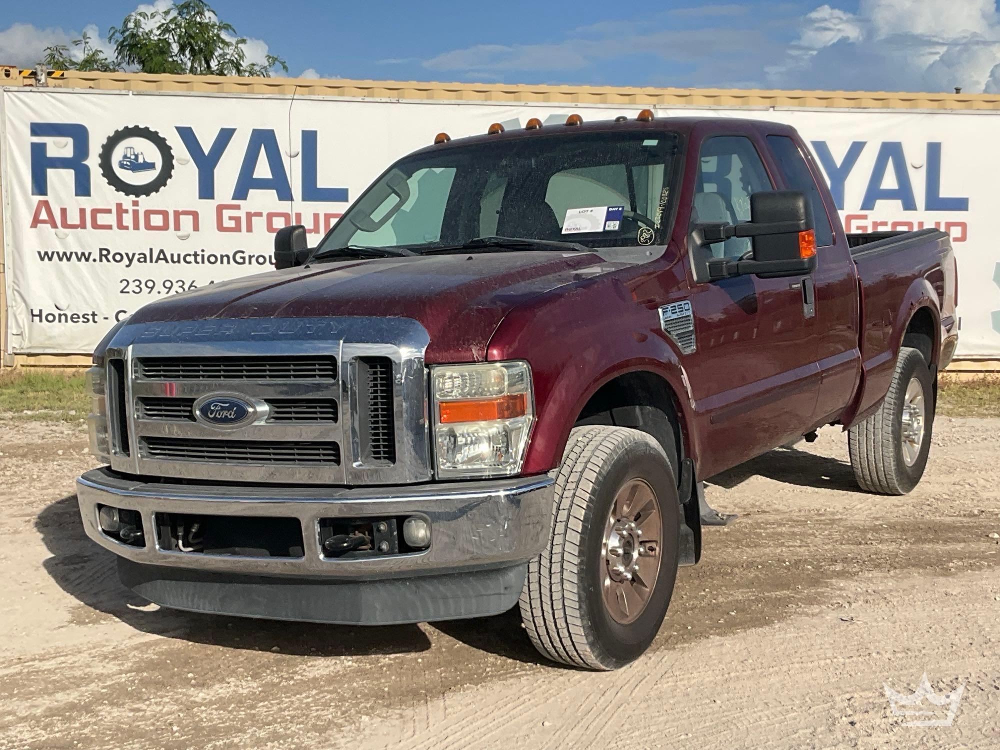 2008 Ford F-250 4x4 Ext. Cab Pickup Truck