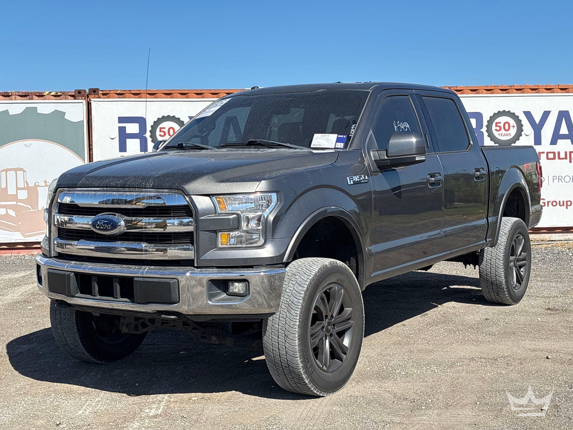 2016 Ford F-150 4x4 Crew Cab Pickup Truck