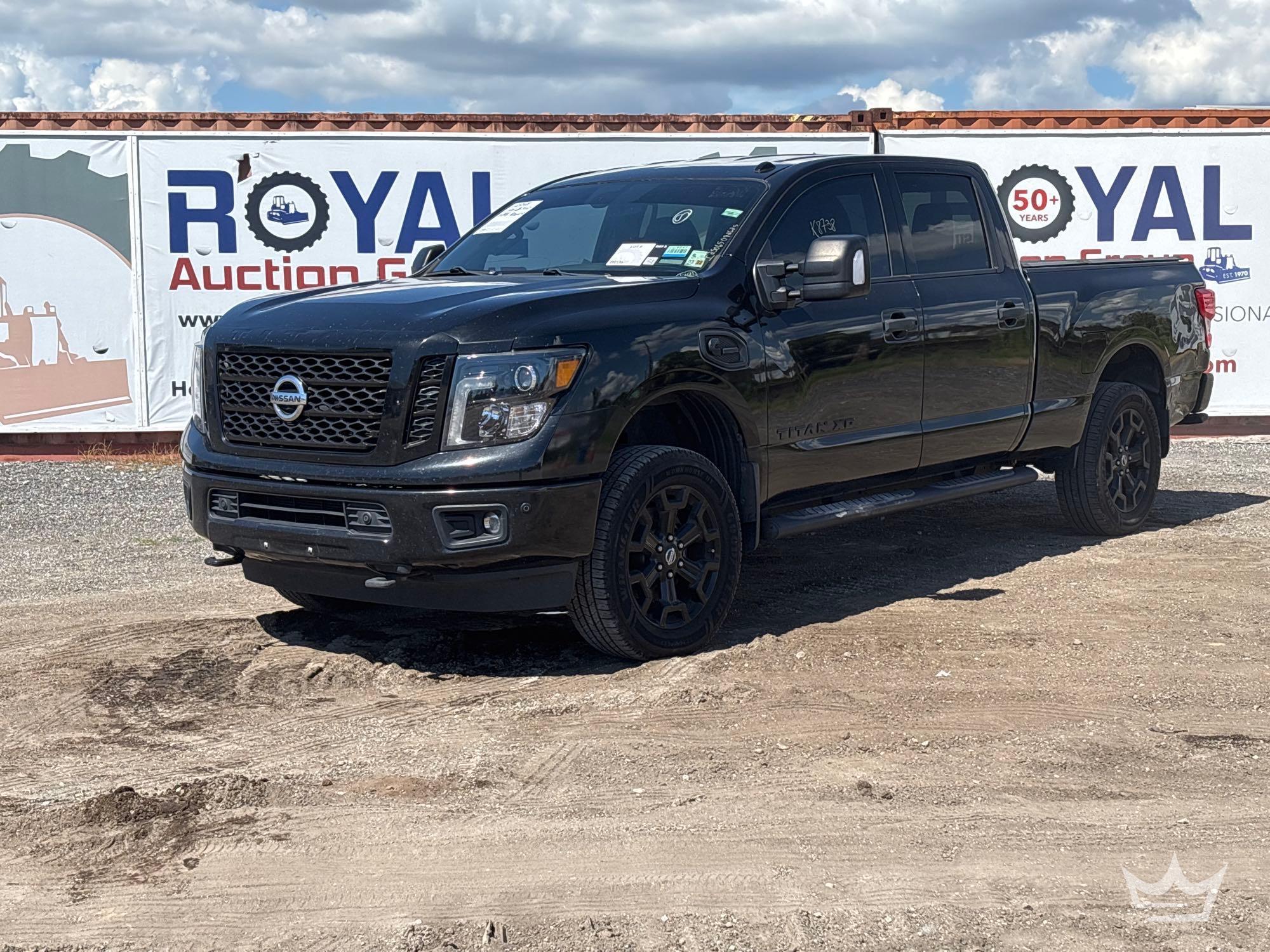 2018 Nissan Titan 4x4 Crew Cab Pickup Truck