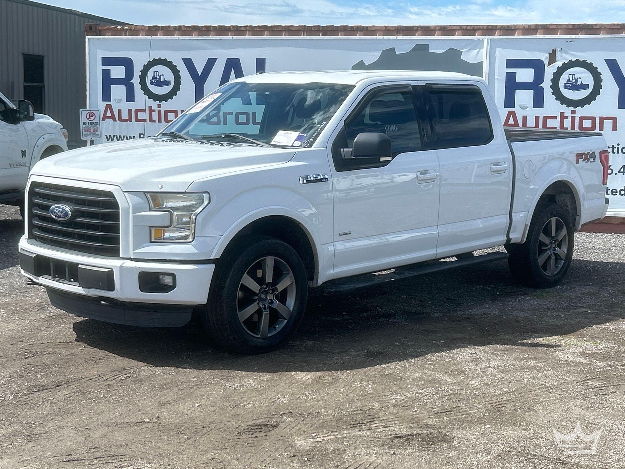 2015 Ford F-150 4x4 Crew Cab Pickup Truck