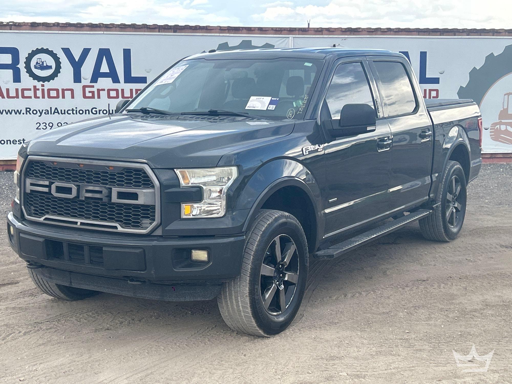2016 Ford F-150 4x4 Crew Cab Pickup Truck
