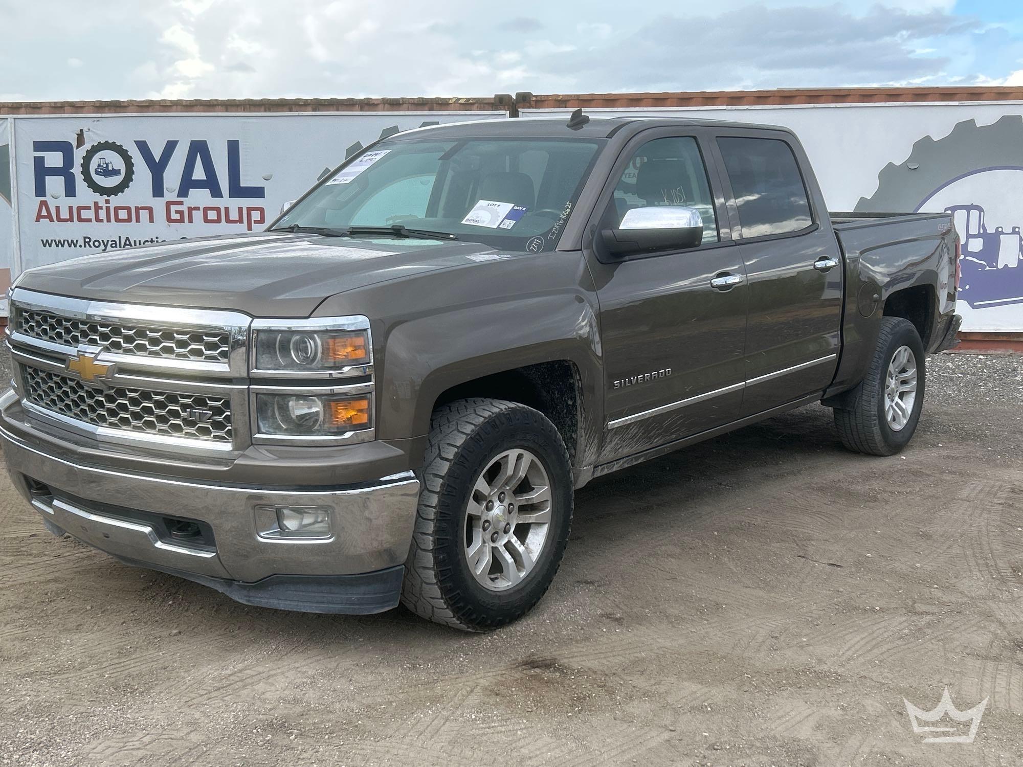 2014 Chevrolet Silverado 4x4 Crew Cab Pickup Truck