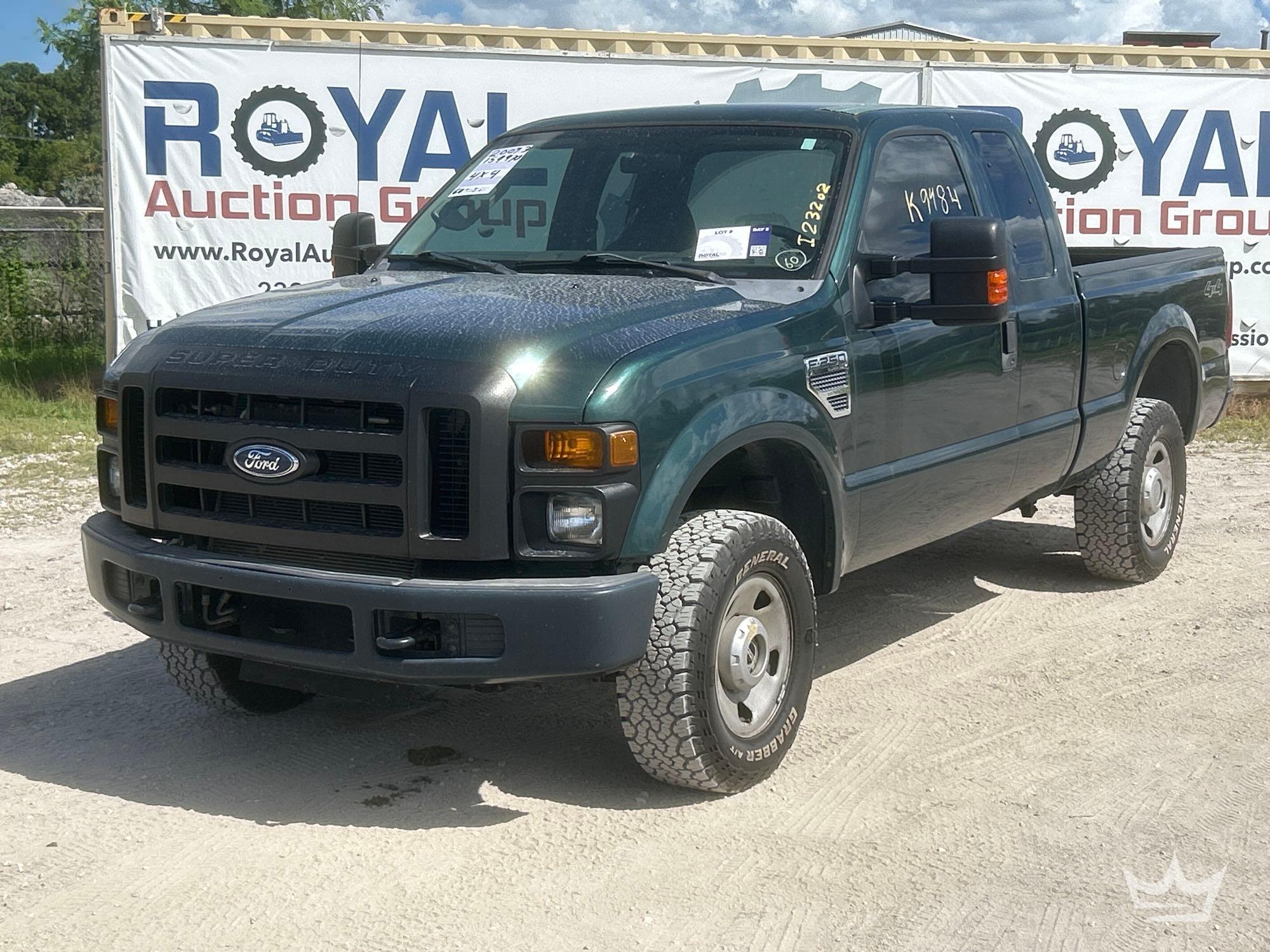 2009 Ford F-250 4x4 Ext. Cab Pickup Truck