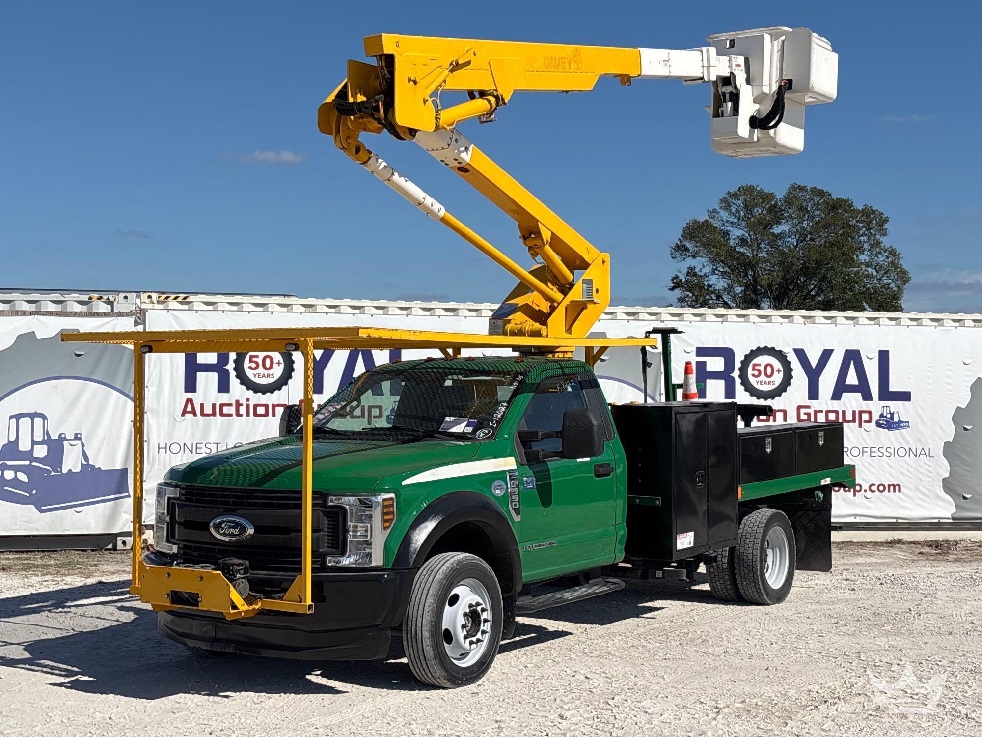 2018 Ford F-550 4x4 Terex LT40 40ft. Bucket Truck