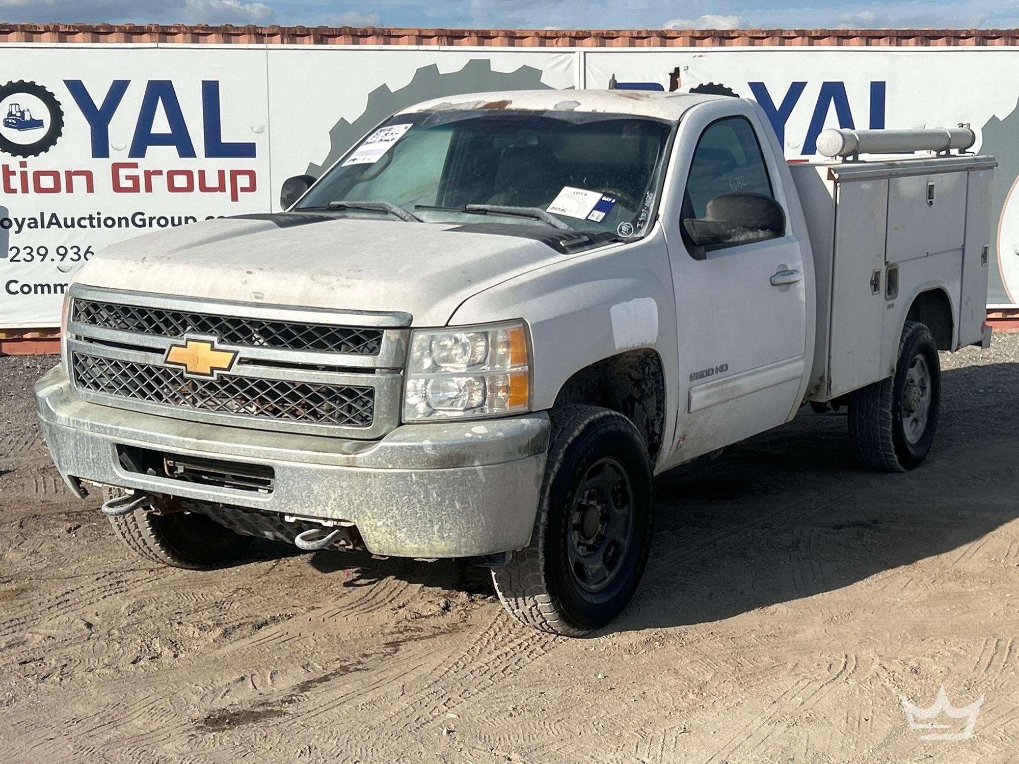 2012 Chevrolet Silverado 2500HD 4x4 Service Truck