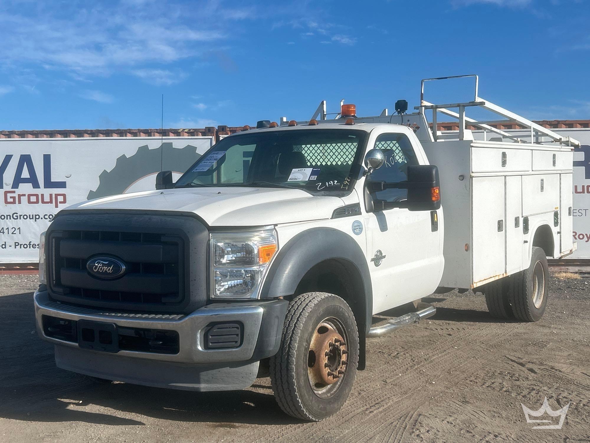 2012 Ford F-550 Knapheide Service Truck with Liftgate
