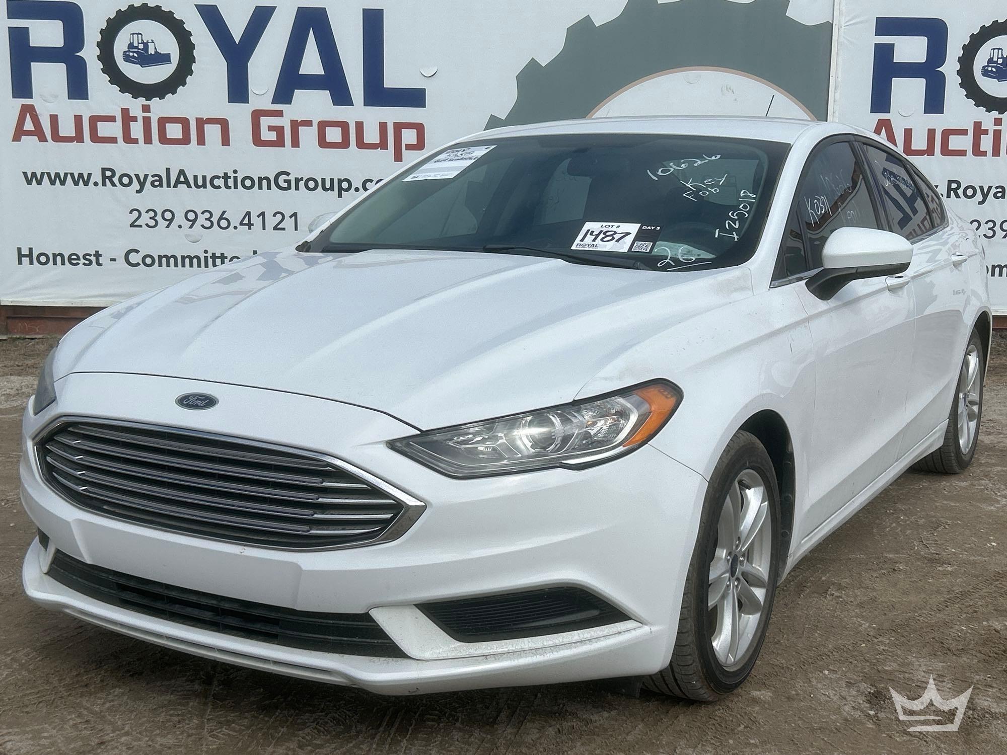 2018 Ford Fusion Hybrid Sedan