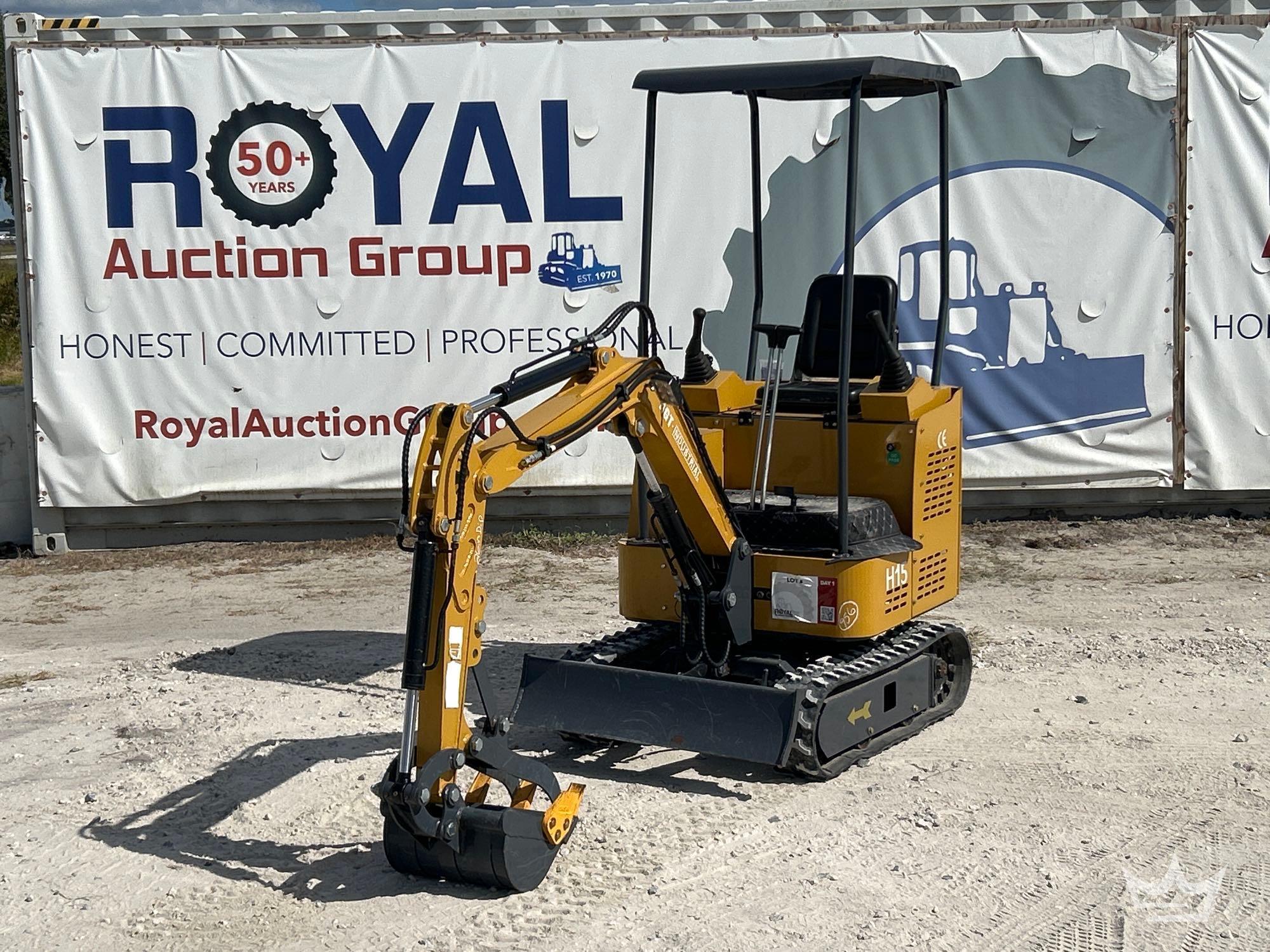 Unused 2024 AGT H15 Mini Excavator