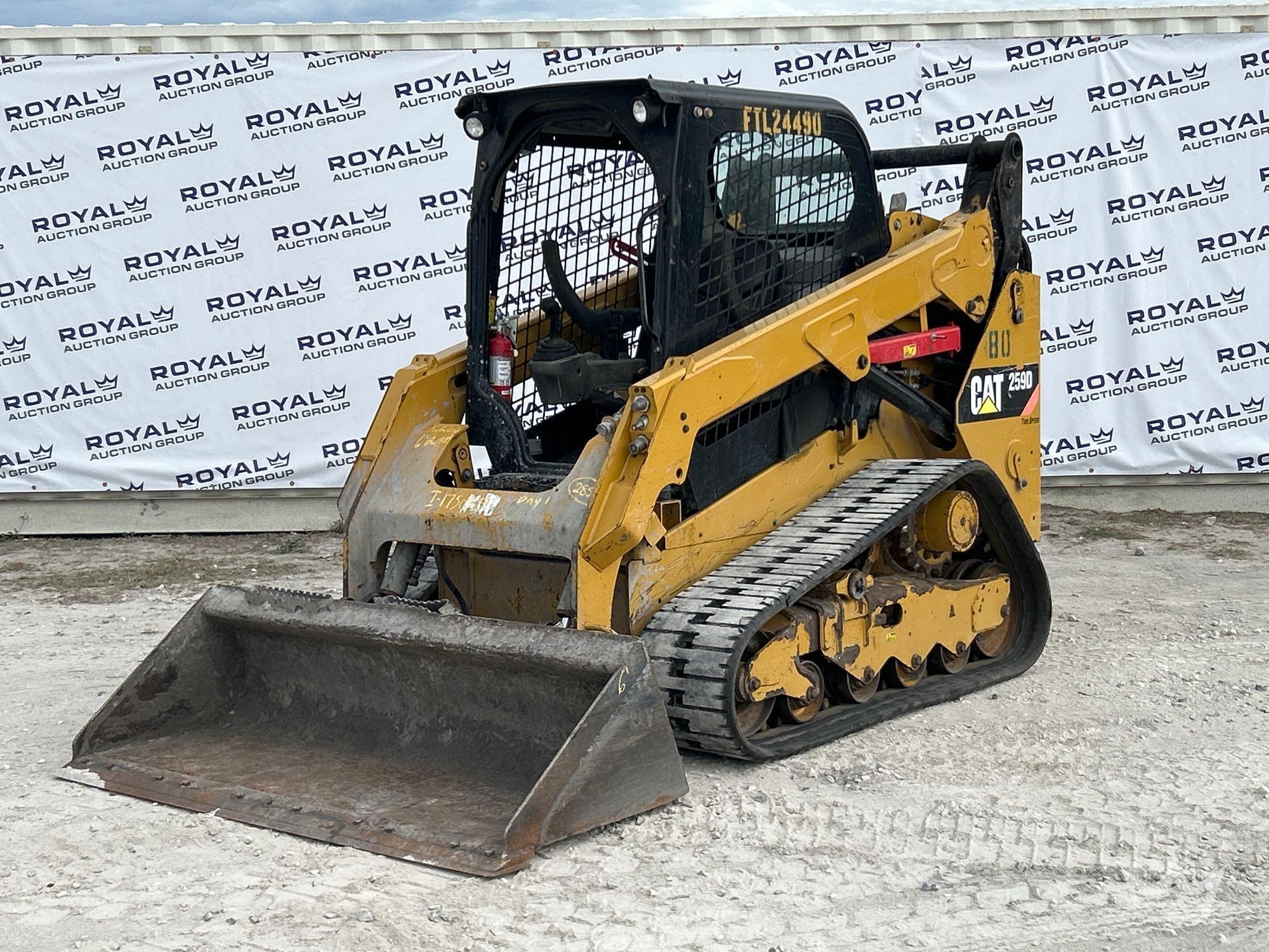 2019 Caterpillar 259D Compact Track Loader Skid Steer