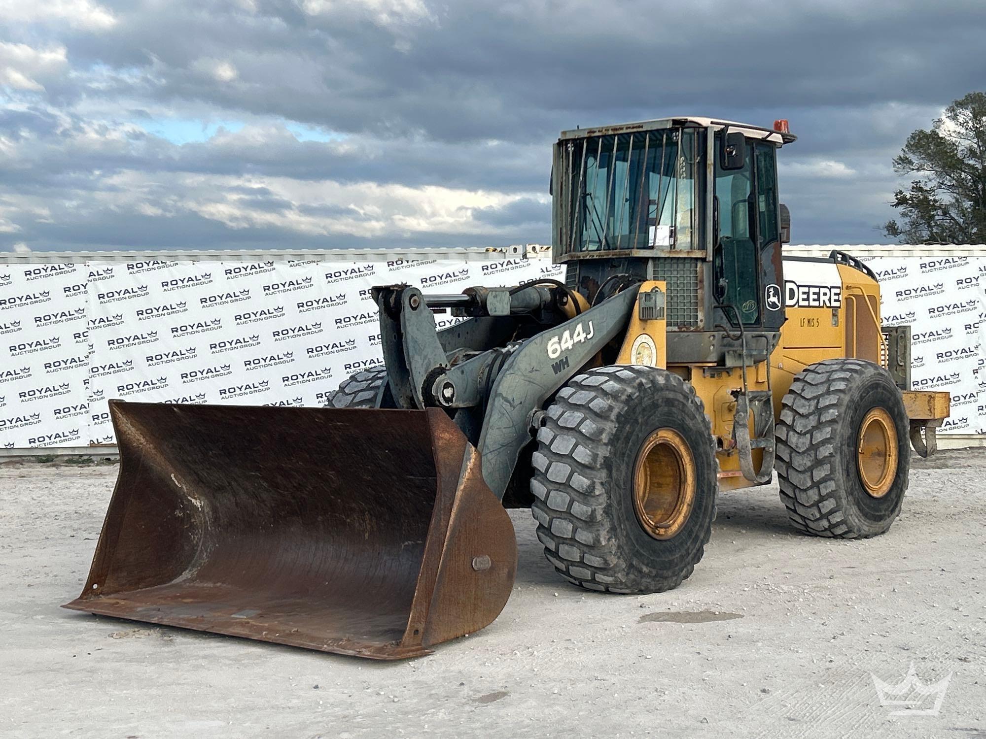 2007 John Deere 644J Articulated Wheel Loader
