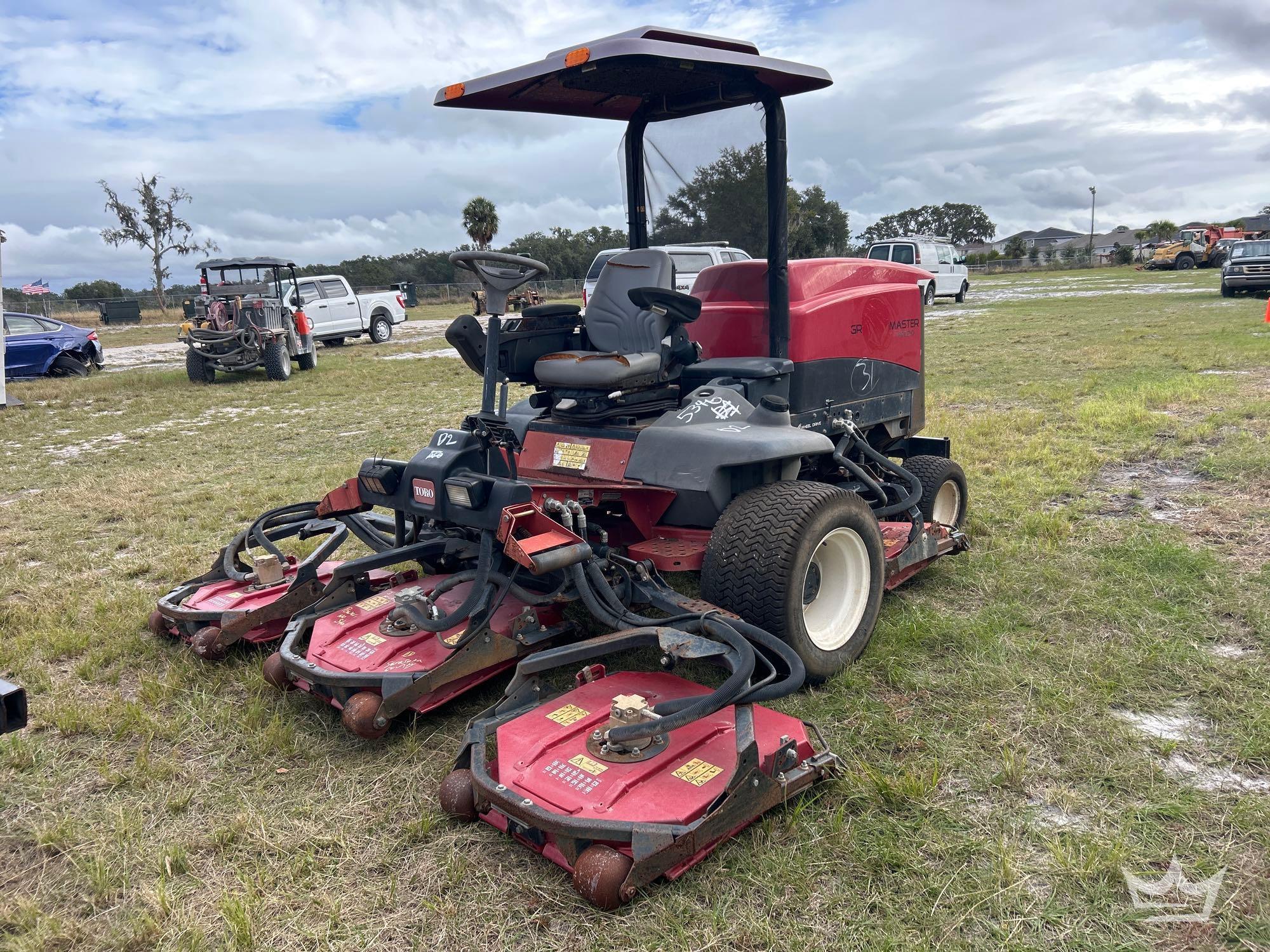 2016 Toro Groundsmaster 4500-D 4WD Commercial Rotary Mower