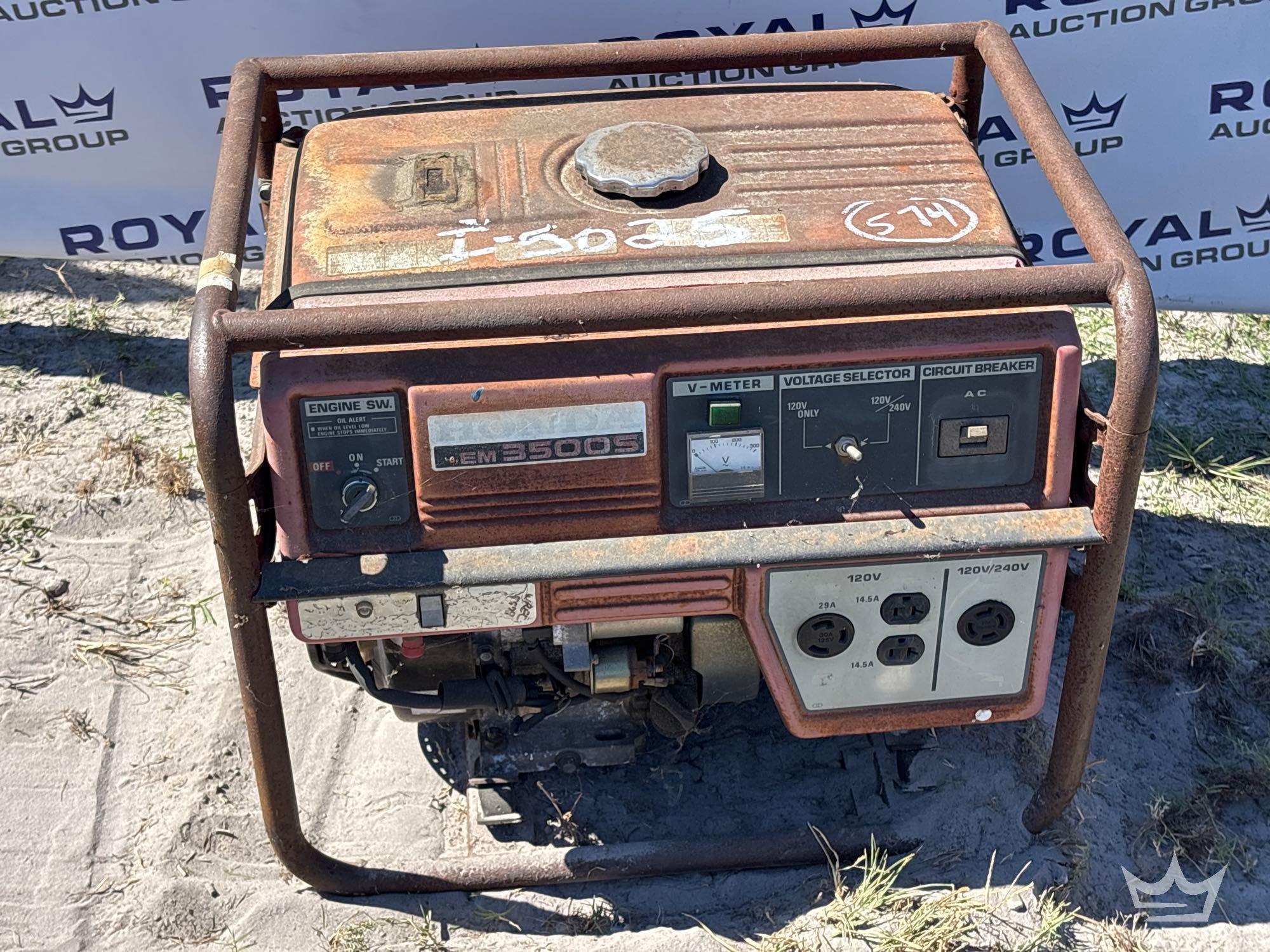 Honda EM3500S Portable Gasoline Generator