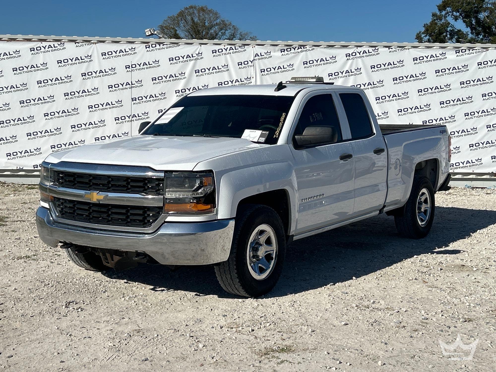 2016 Chevrolet Silverado 1500 4x4 Crew Cab Pickup Truck
