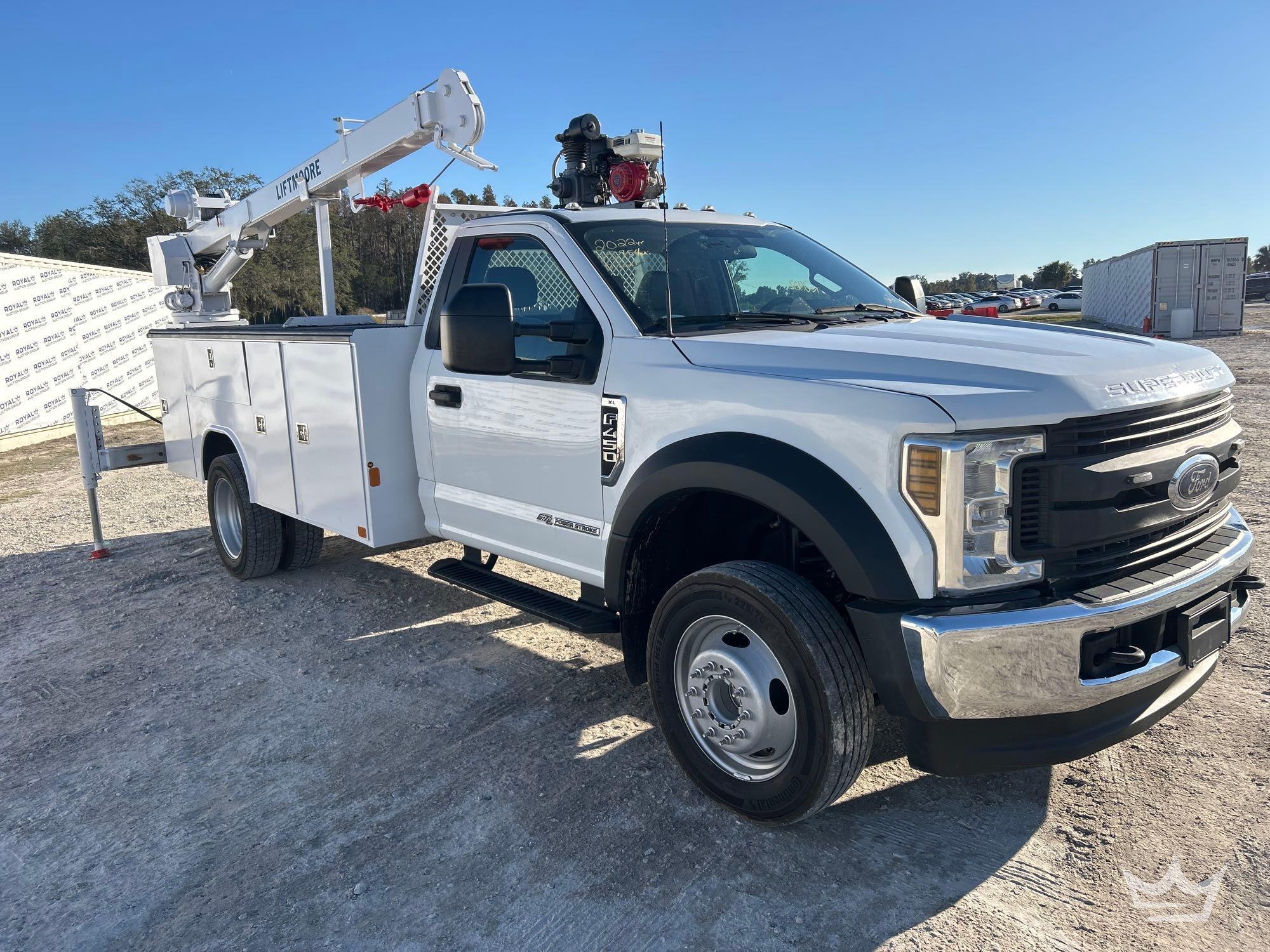 2022 Ford F-450 Liftmoore 5000W Crane Service Truck