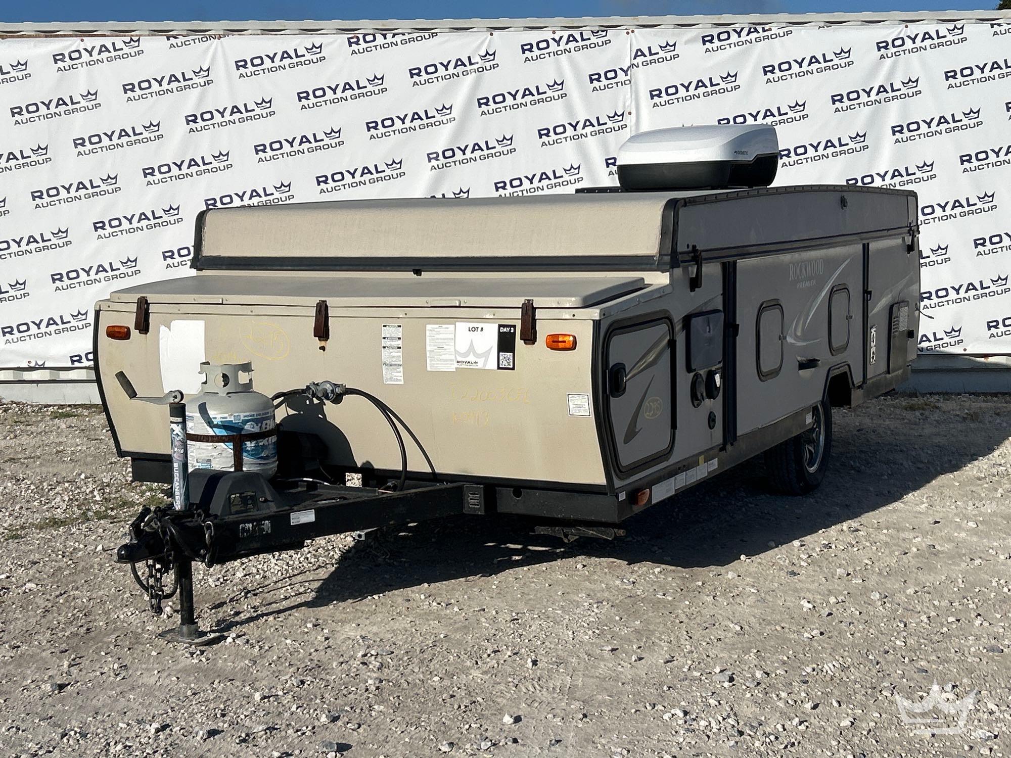 2014 Forest River Rockwood Premier 2317G S/A Pop Up Trailer