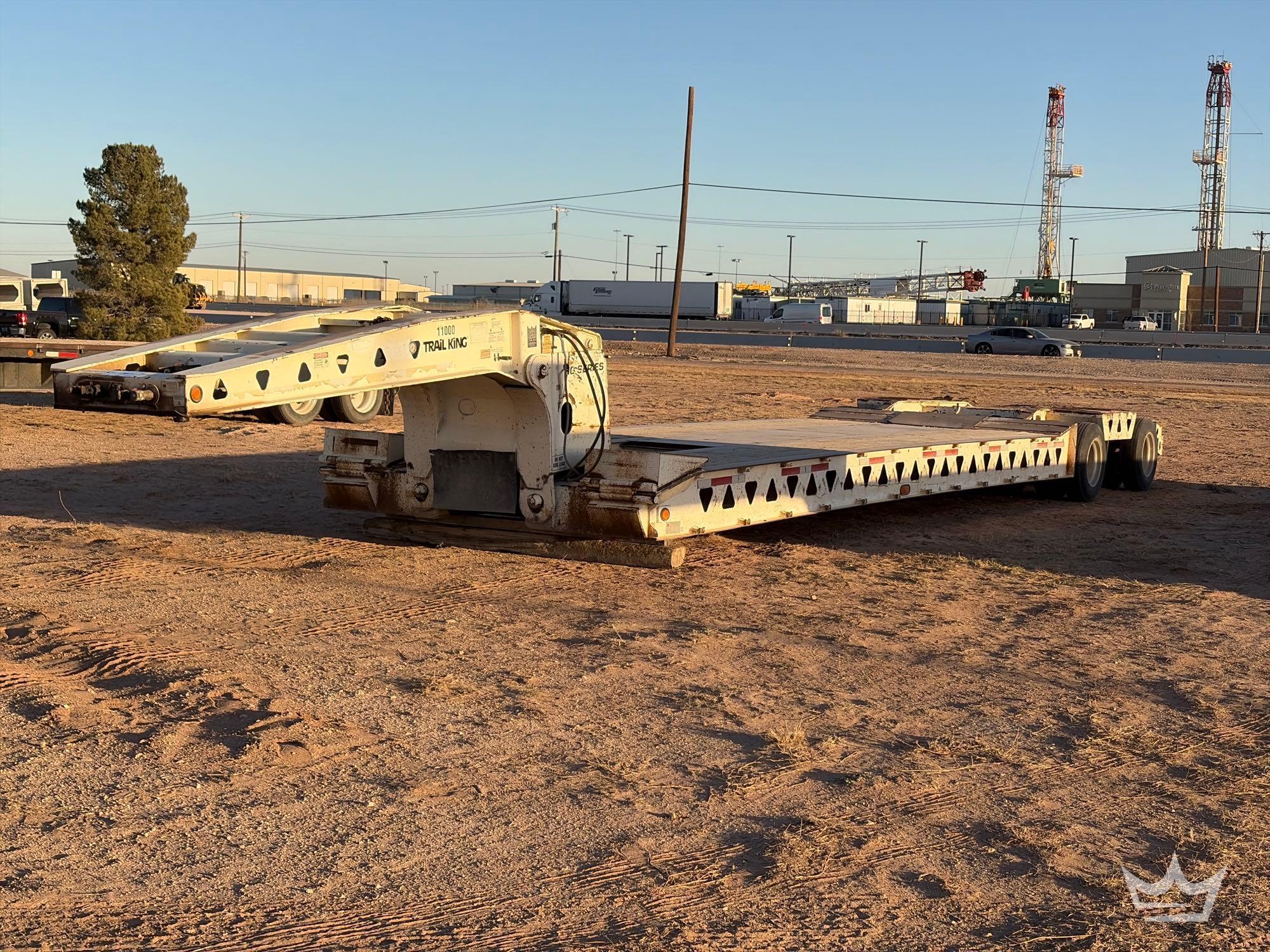 2006 Trail King RGN 45ft. Heavy Haul Lowboy Equipment Trailer