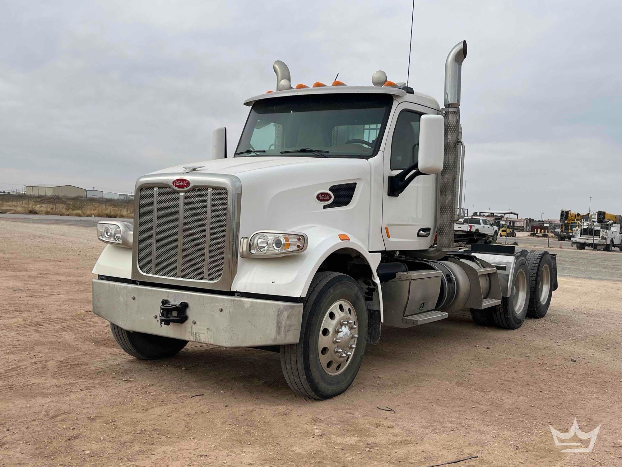 2017 Peterbilt 567 T/A Wet Kit Day Cab Truck Tractor