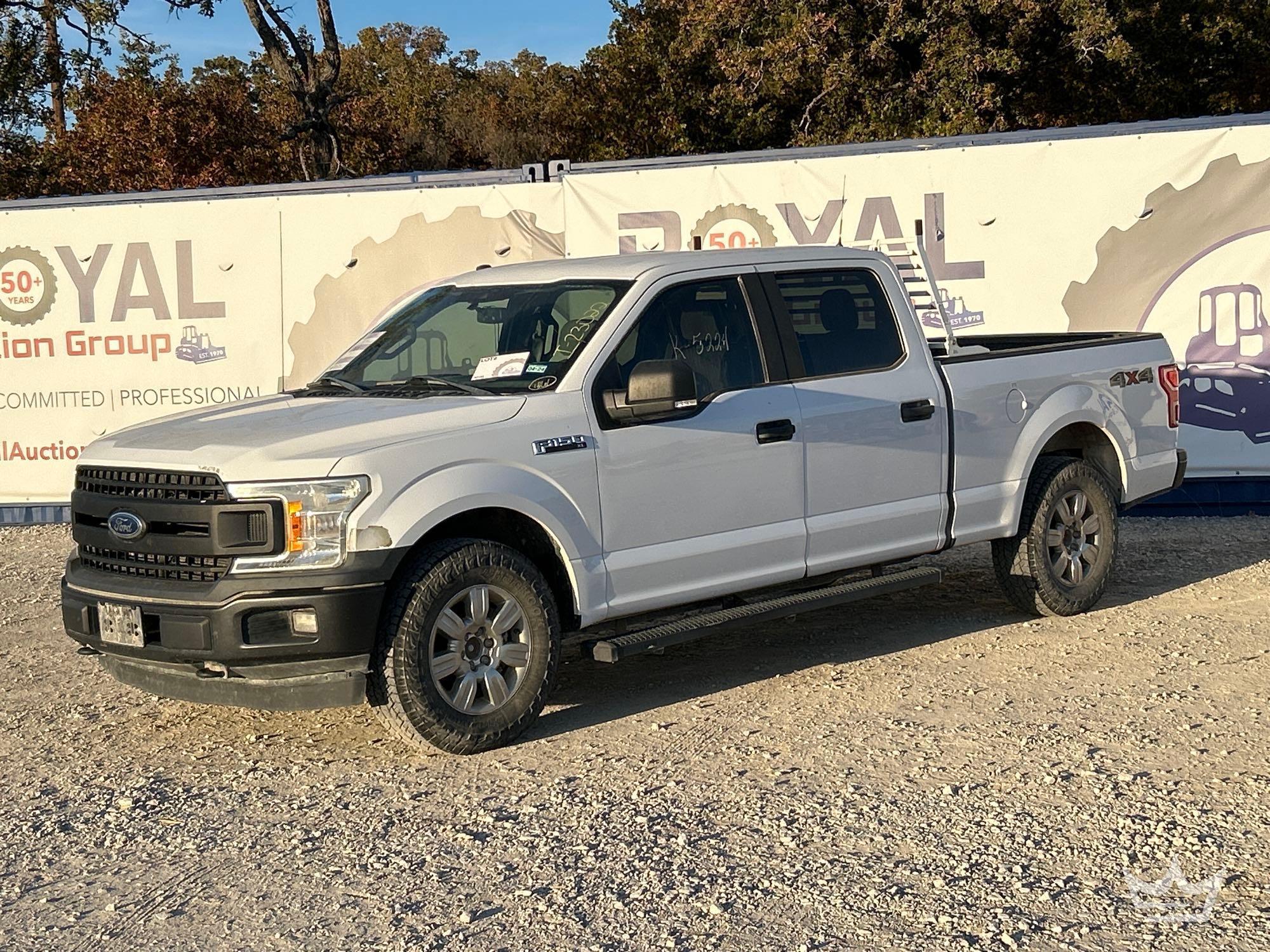 2019 Ford F-150 4x4 Crew Cab Pickup Truck