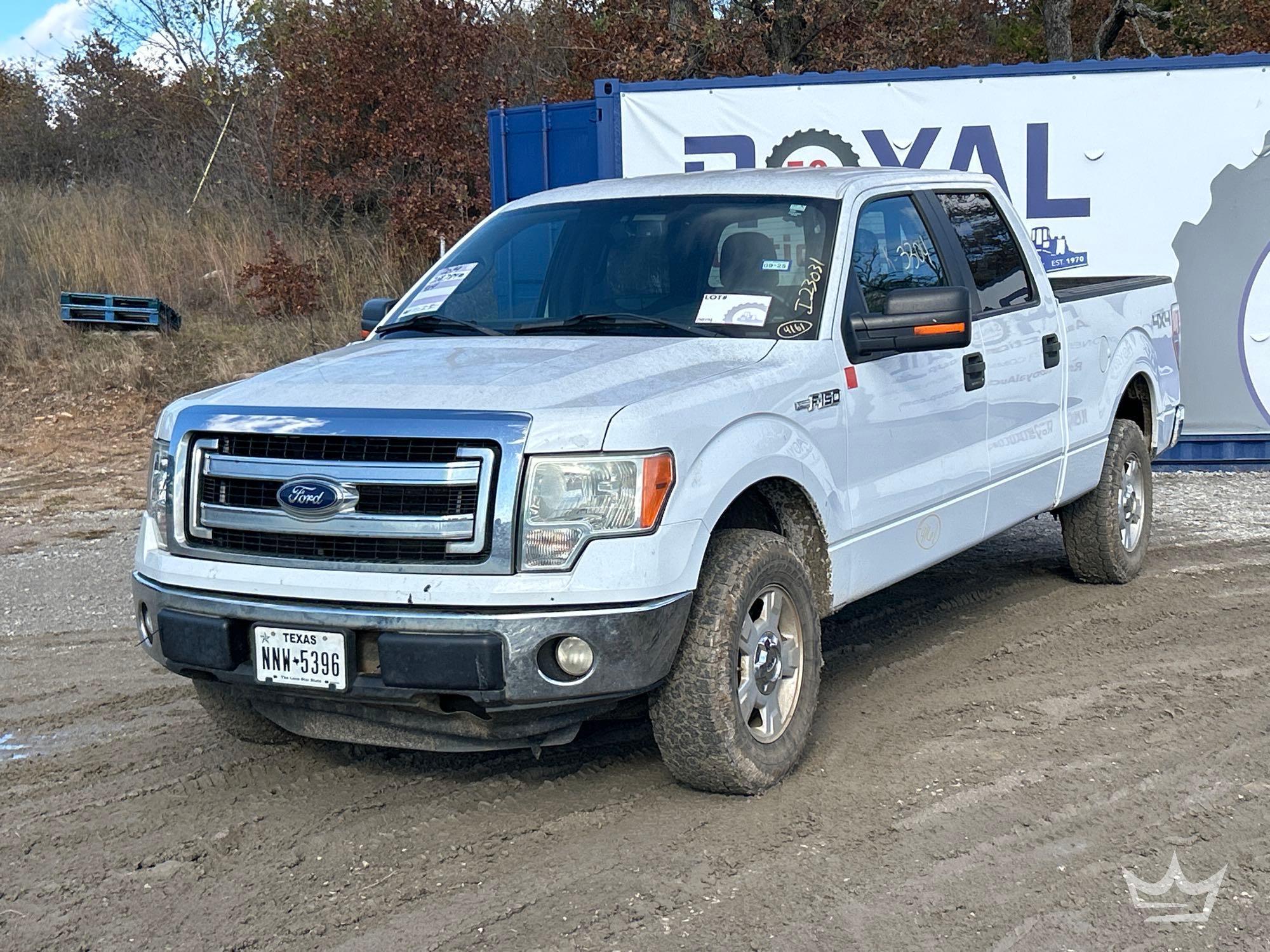 2014 Ford F-150 4x4 Crew Cab Pickup Truck