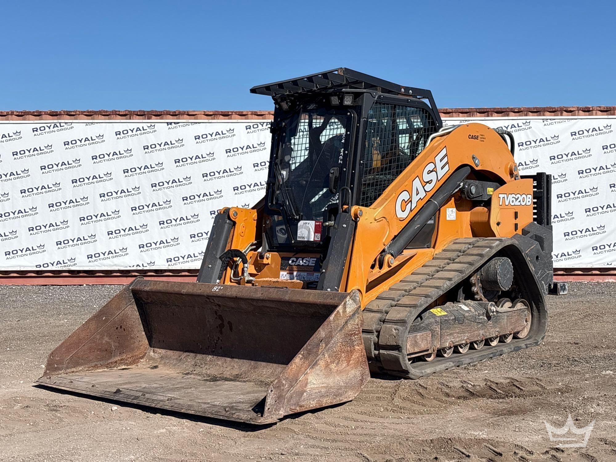 2024 Case TV620B High Flow Forestry Compact Track Loader Skid Steer