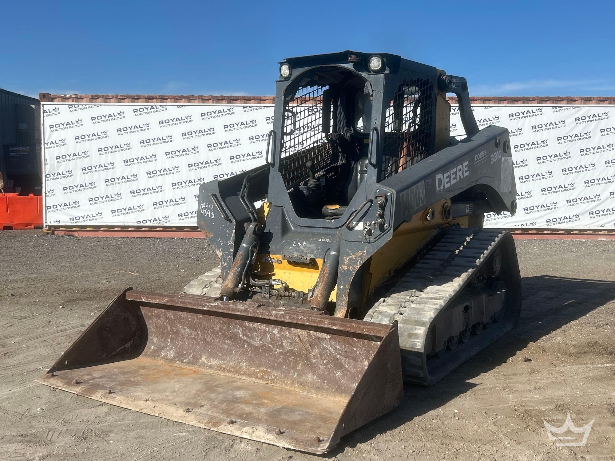 2018 John Deere 331G Compact Track Loader Skid Steer