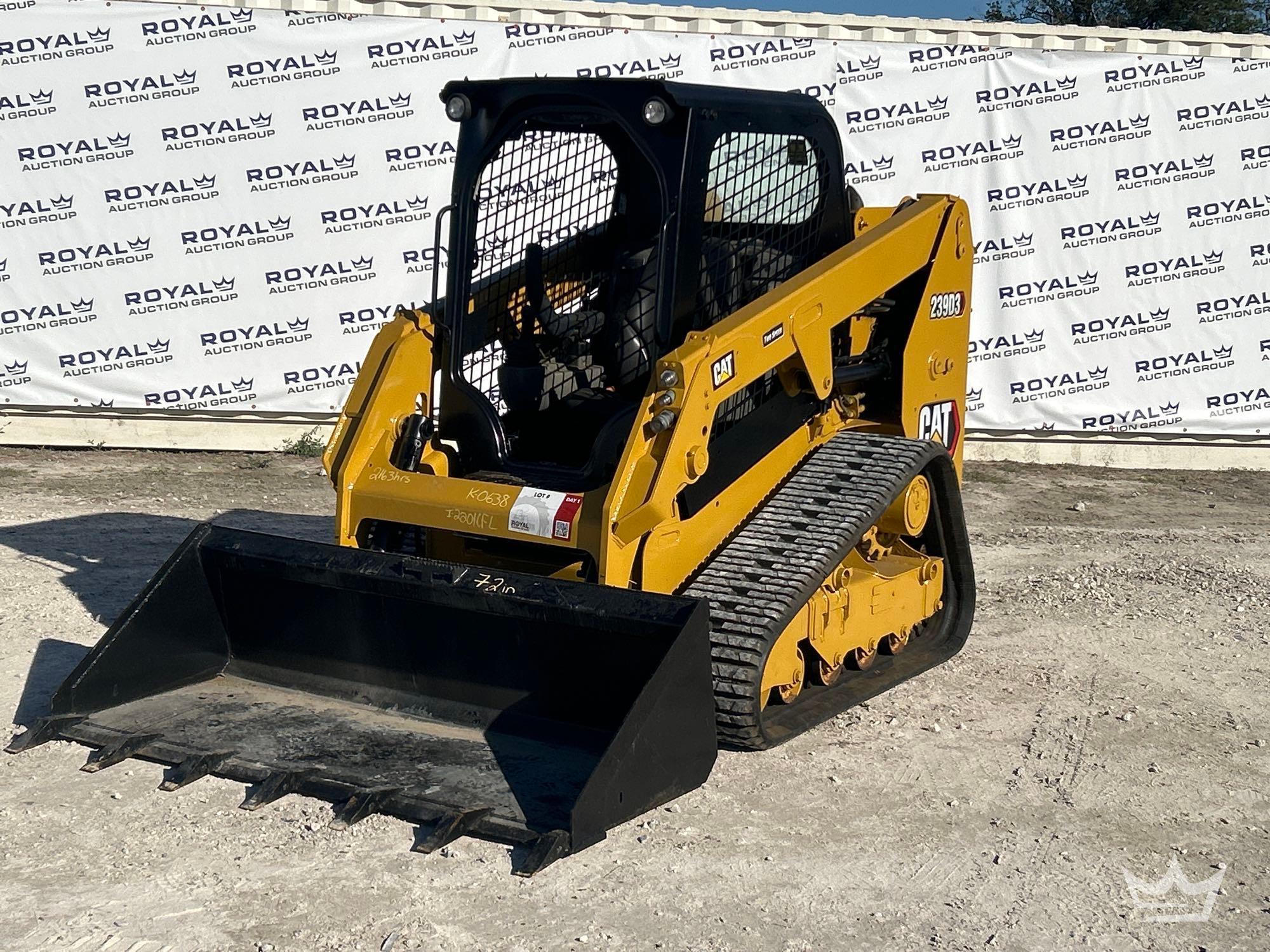 2019 Caterpillar 239D3 Compact Track Loader Skid Steer