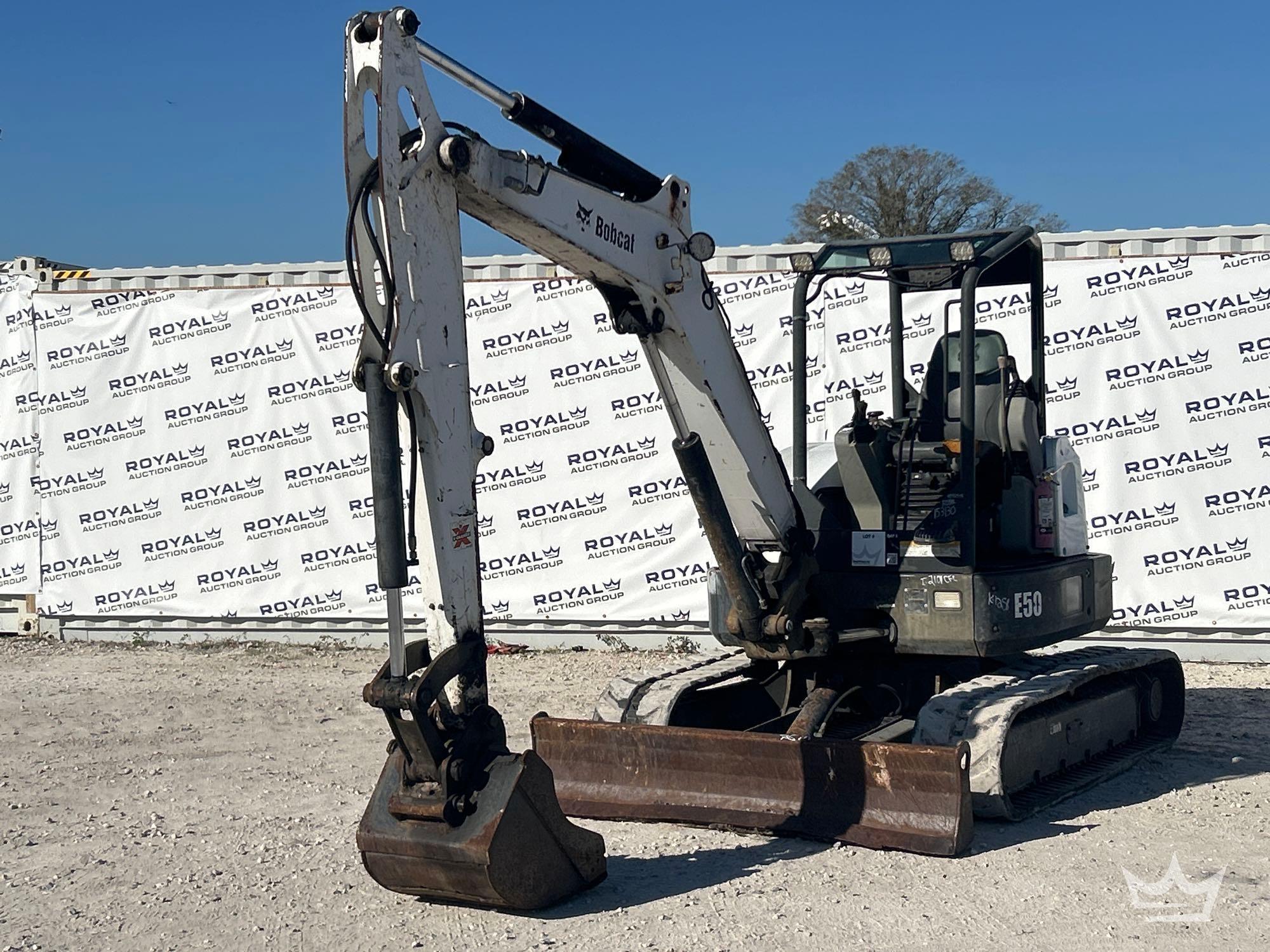 2011 Bobcat E50M Mini Excavator