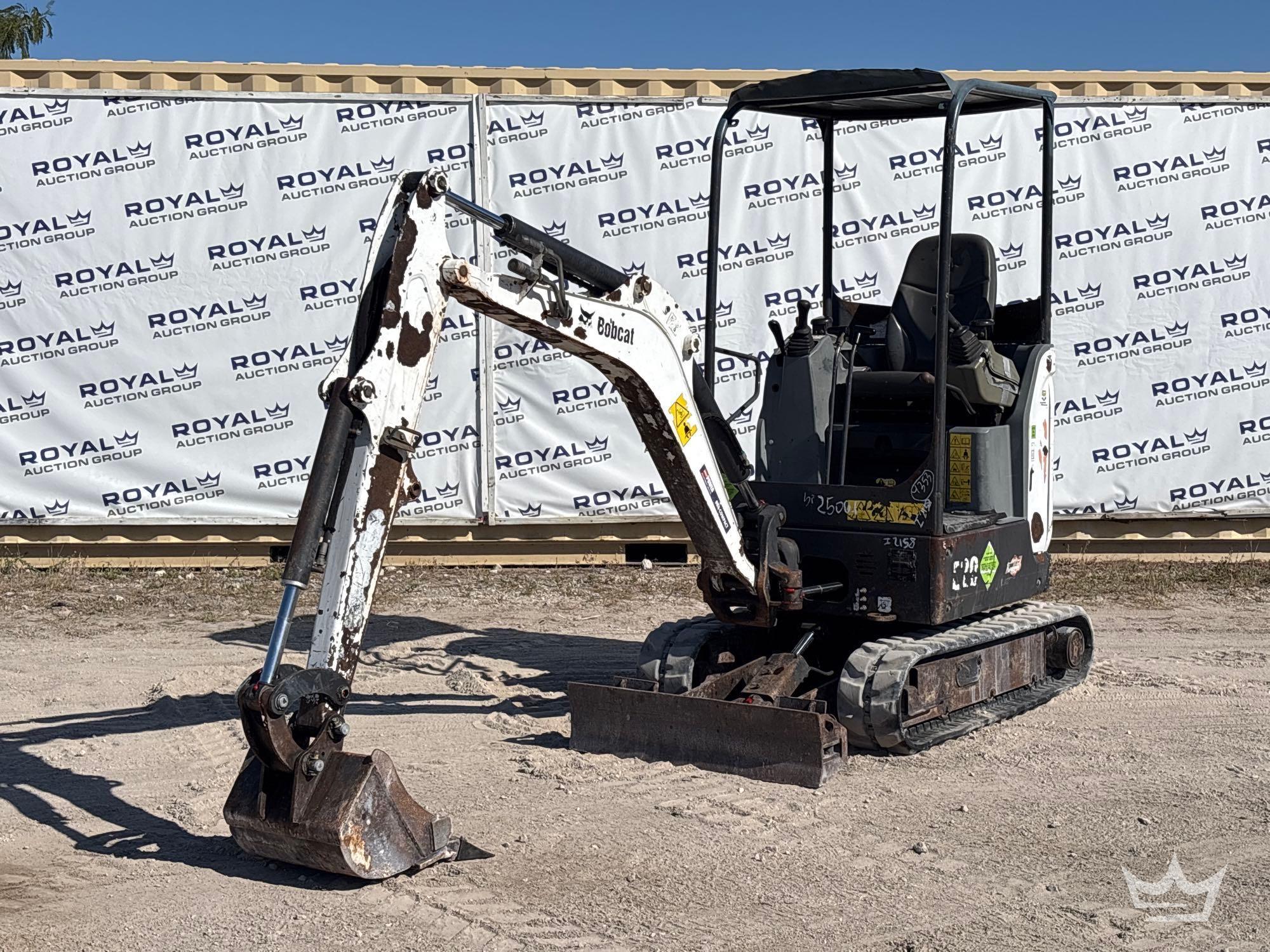 2016 Bobcat E20 Mini Exacavtor