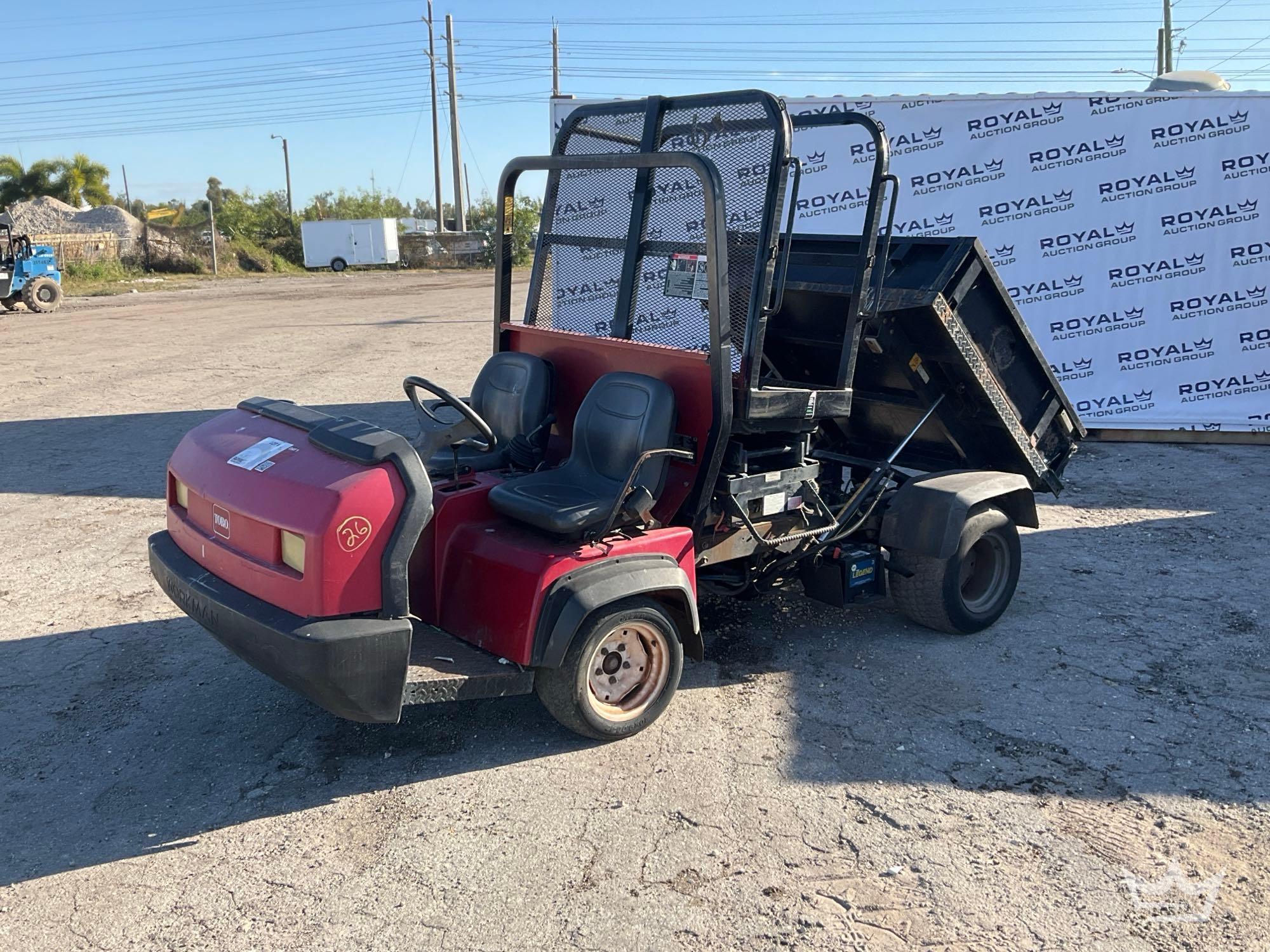 2016 Toro Workman HDX-D Diesel Scissor Lift Utility Cart