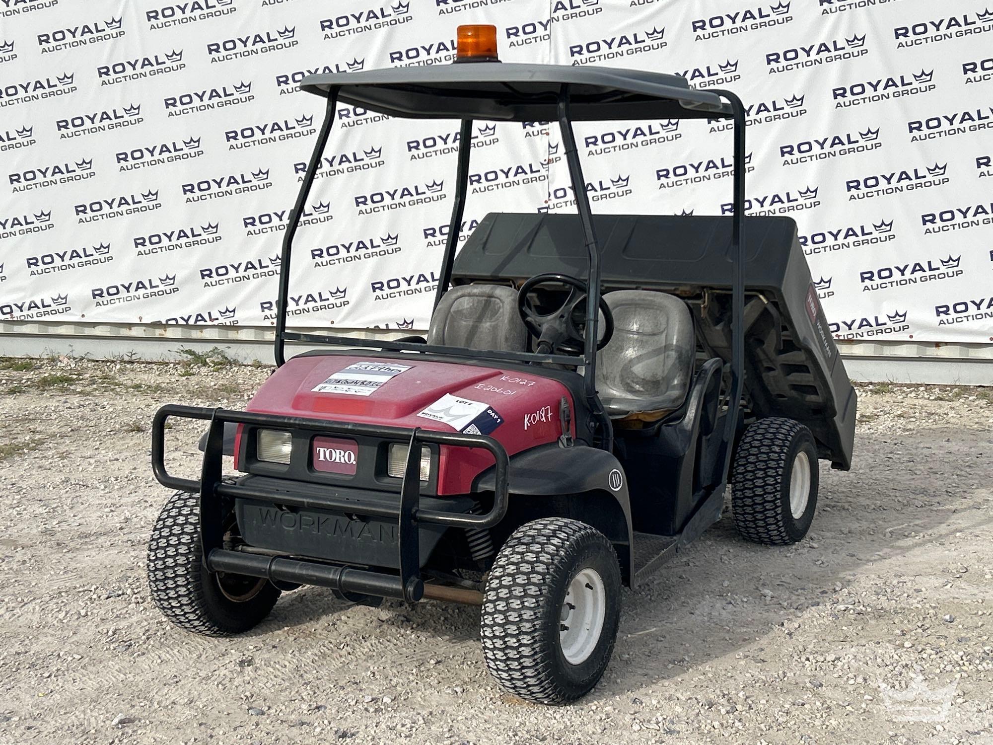 2014 Toro Workman MDE Electric Utility Cart