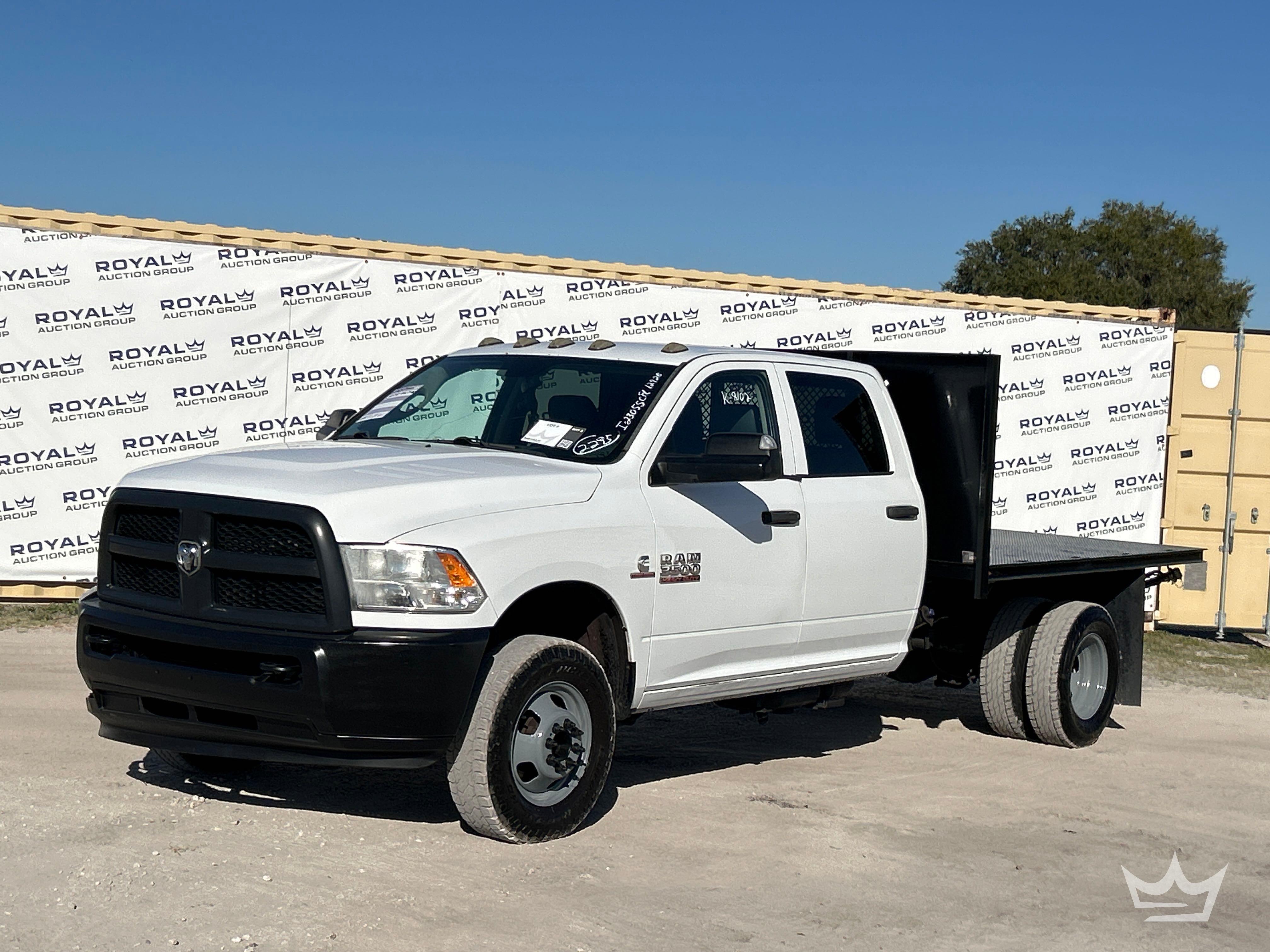 2017 Ram 3500 9ft Flatbed Truck