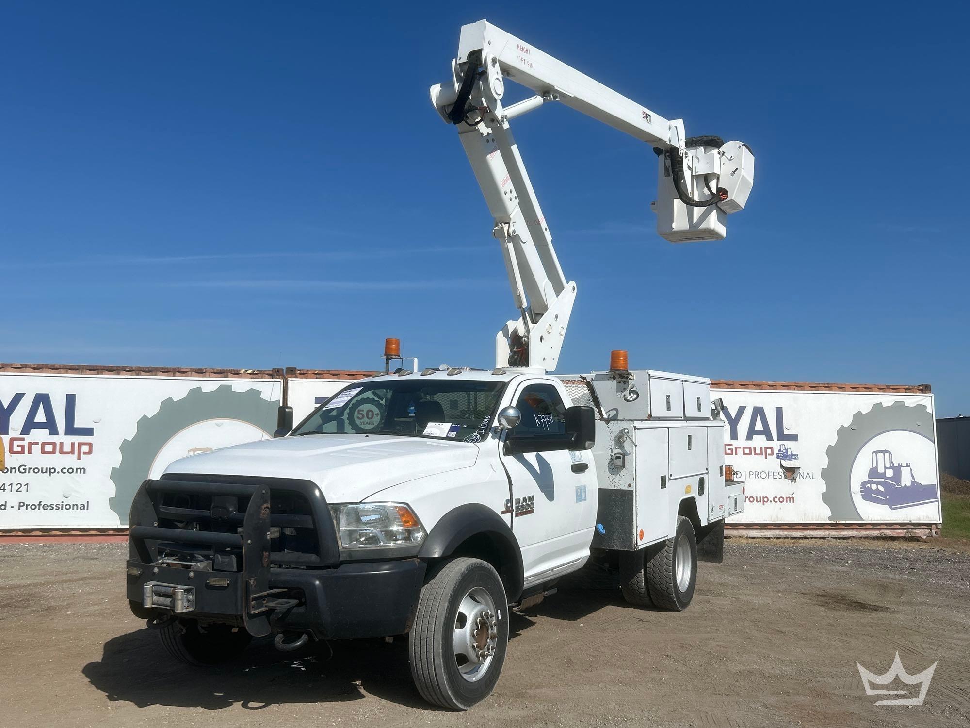 2016 Ram 5500 Chassis 4x4 ETI ETC37IH 37ft Bucket Truck