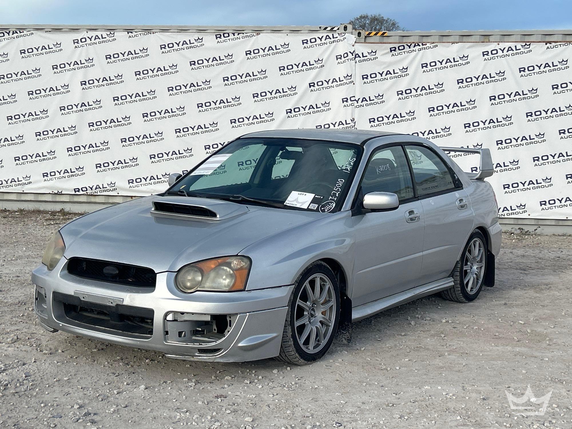 2004 Subaru Impreza AWD Sedan.