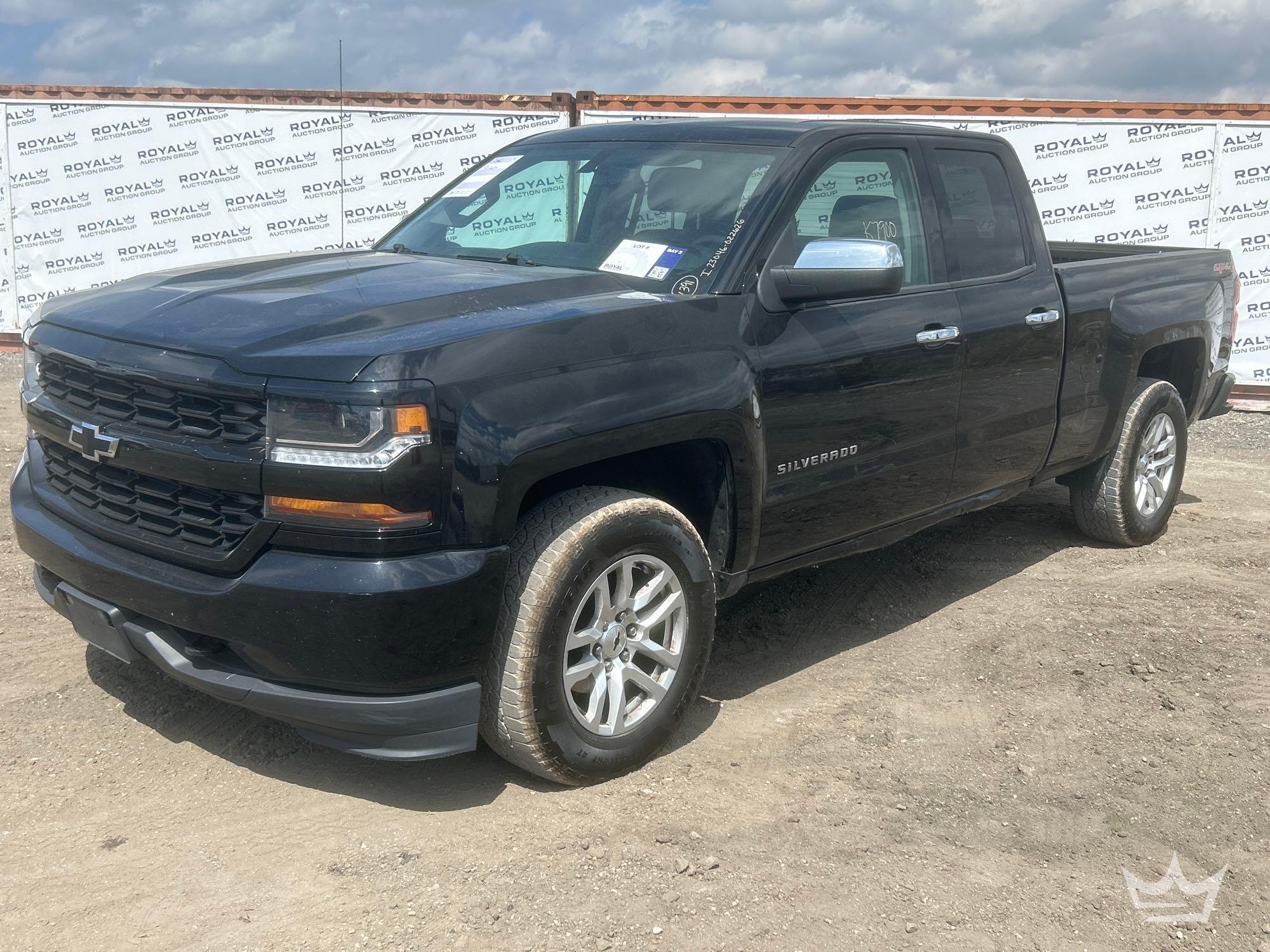 2016 Chevrolet Silverado 1500 4x4 Crew Cab Pickup Truck