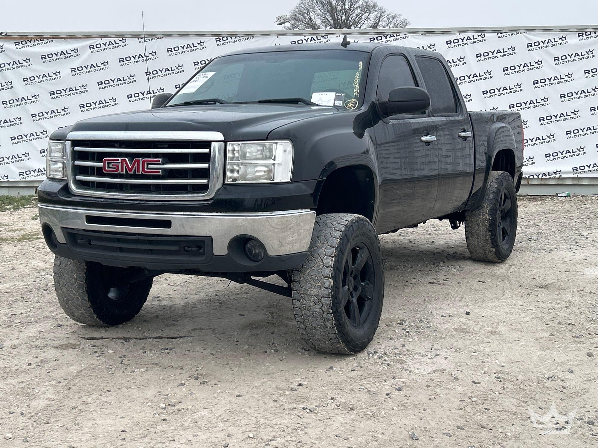 2012 GMC Sierra 1500 SLE 4x4 Crew Cab Pickup Truck