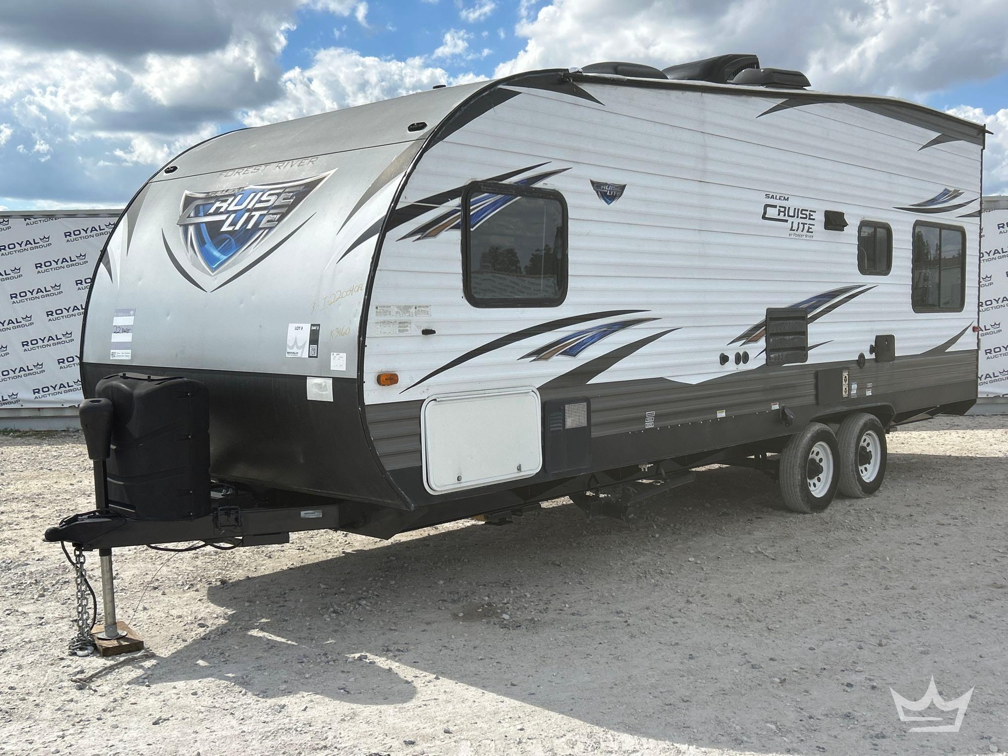 2019 21ft Forest River Salem Cruise Lite T/A Trailer,