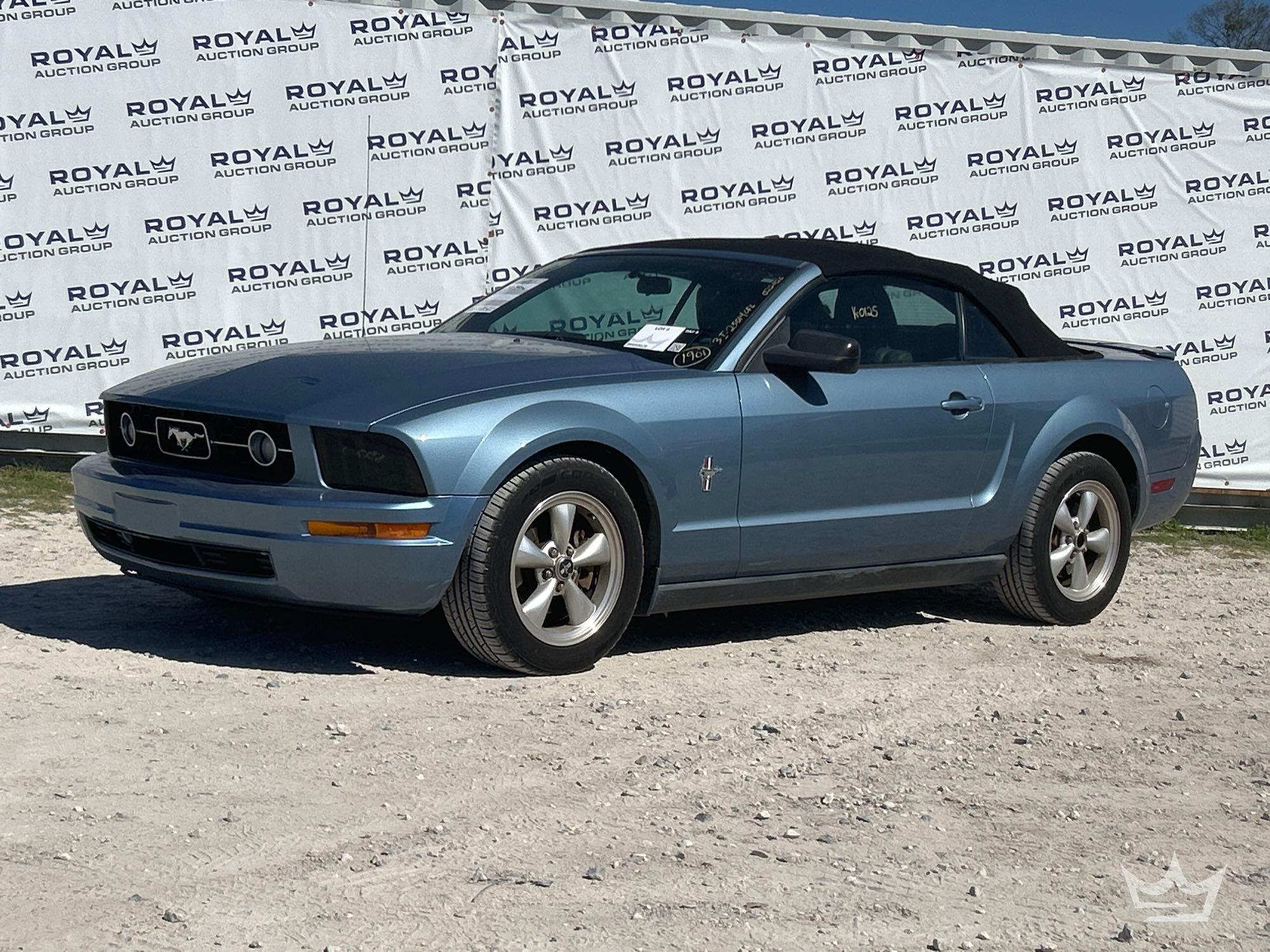 2008 Ford Mustang Convertible Coupe