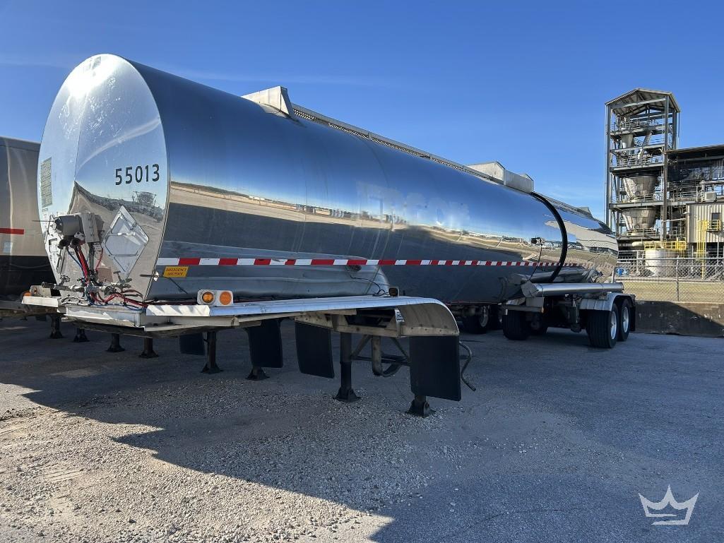 2007 Polar Dot 407 Insulated T/A Chemical Tanker Trailer