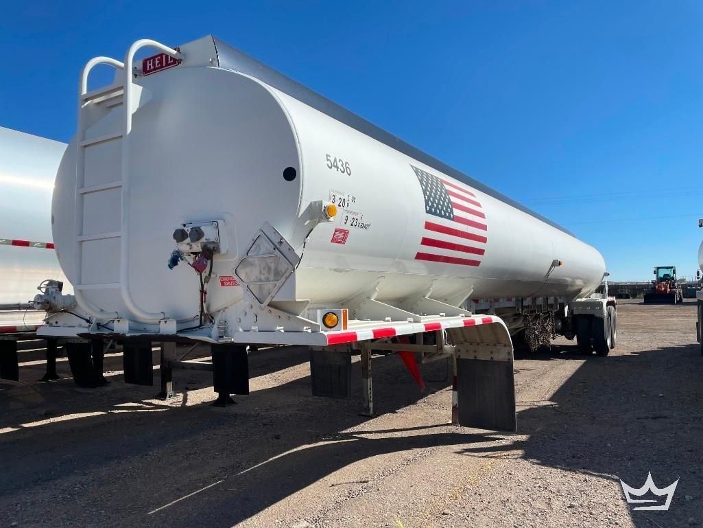 2006 Heil DOT 406 9,500 Gallon Comp T/A Fuel Tanker Trailer