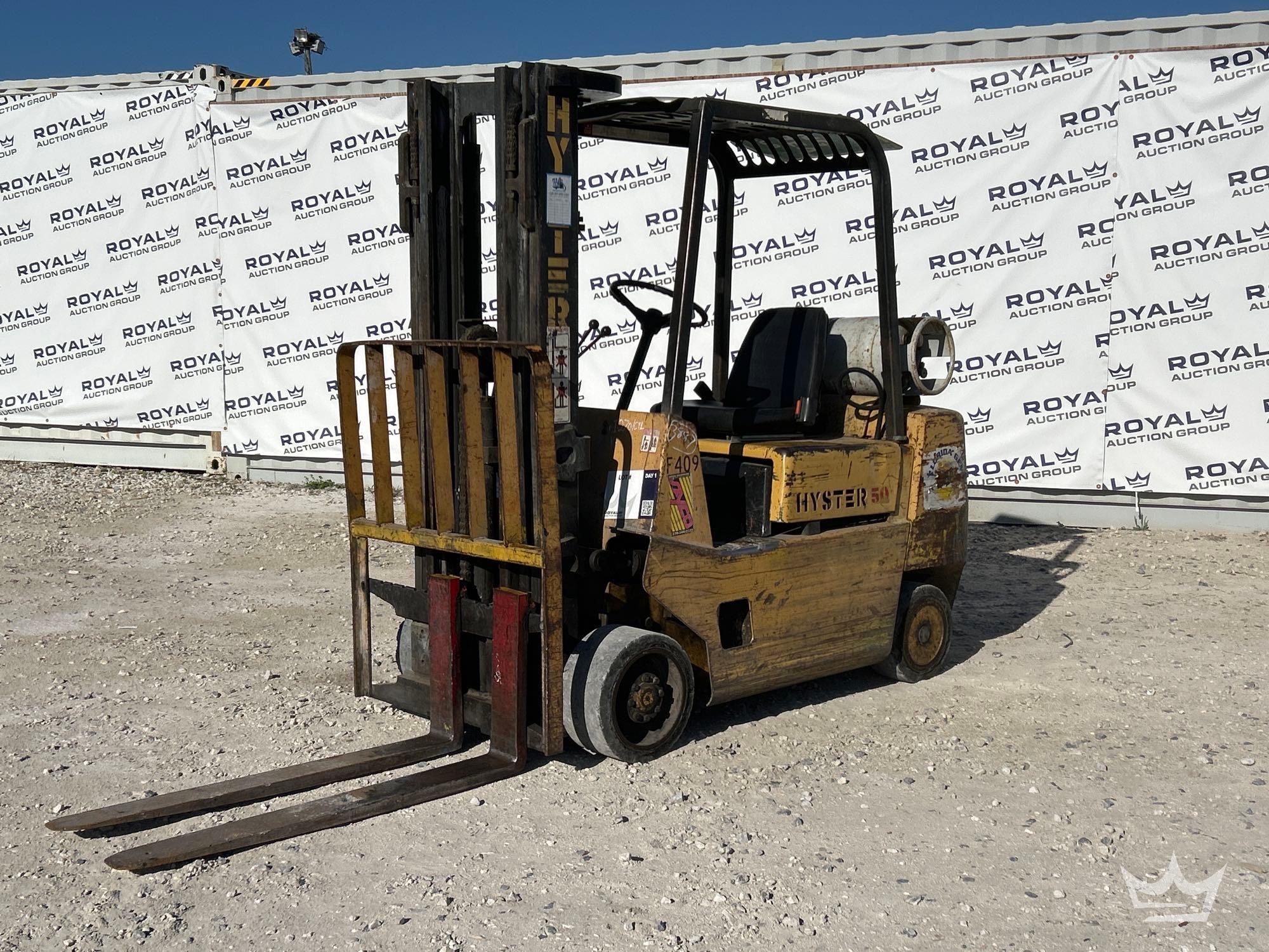 Hyster 50 5,000lb Propane Forklift