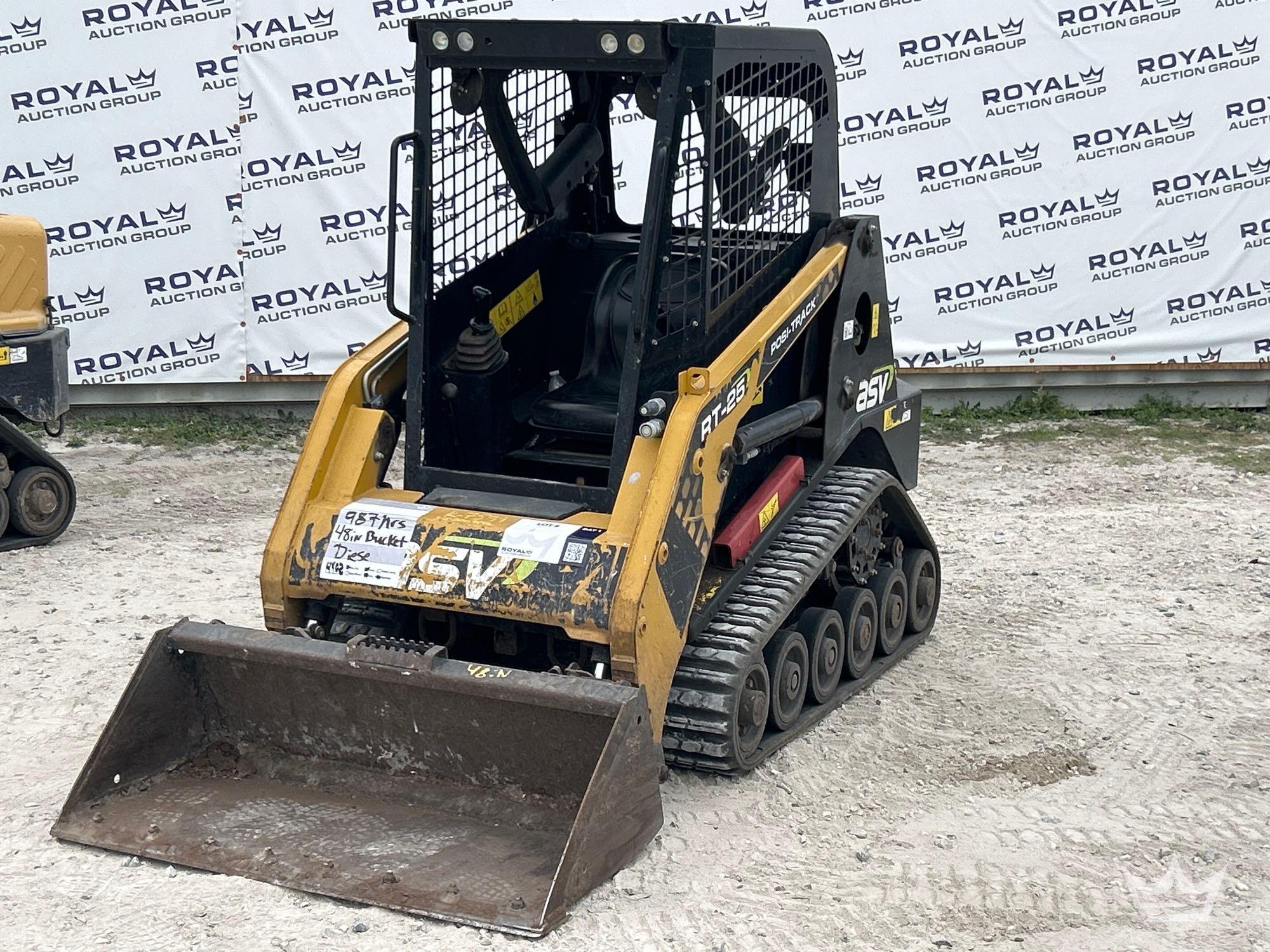 2023 ASV RT-25 Posi-Track Compact Track Loader Skid Steer