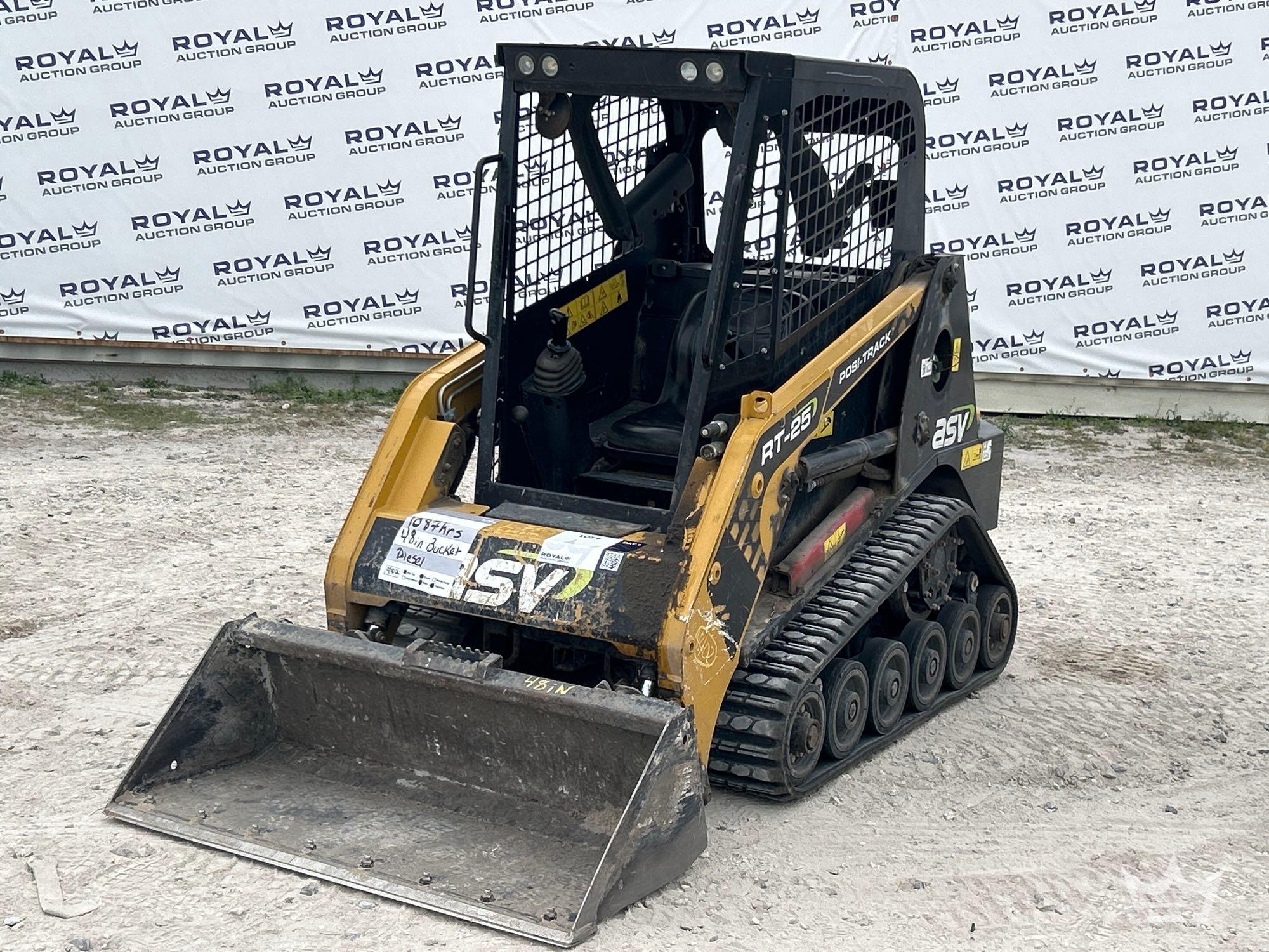 2023 ASV RT-25 Posi-Track Compact Track Loader Skid Steer