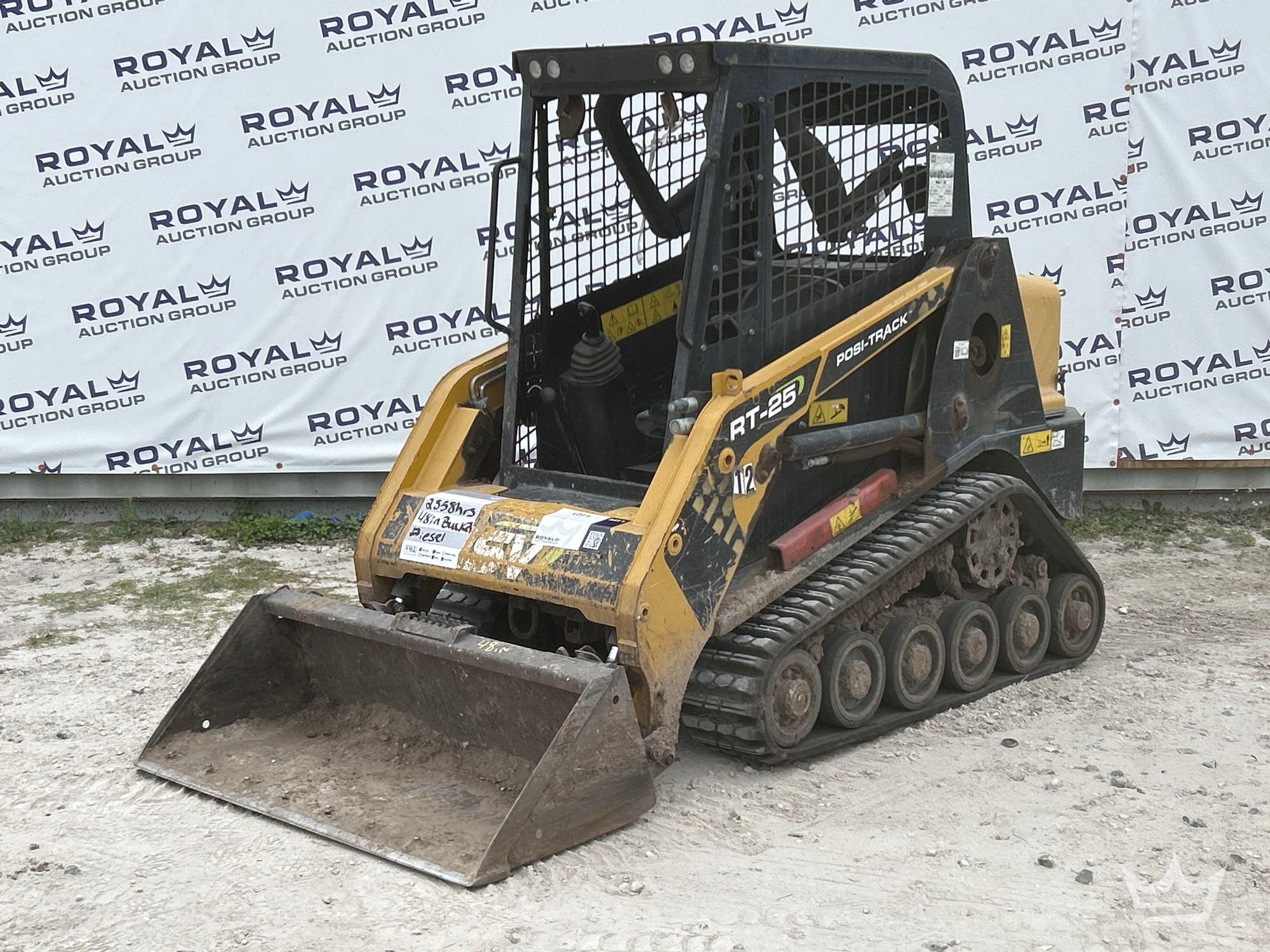 2019 ASV RT-25 Posi-Track Compact Track Loader Skid Steer