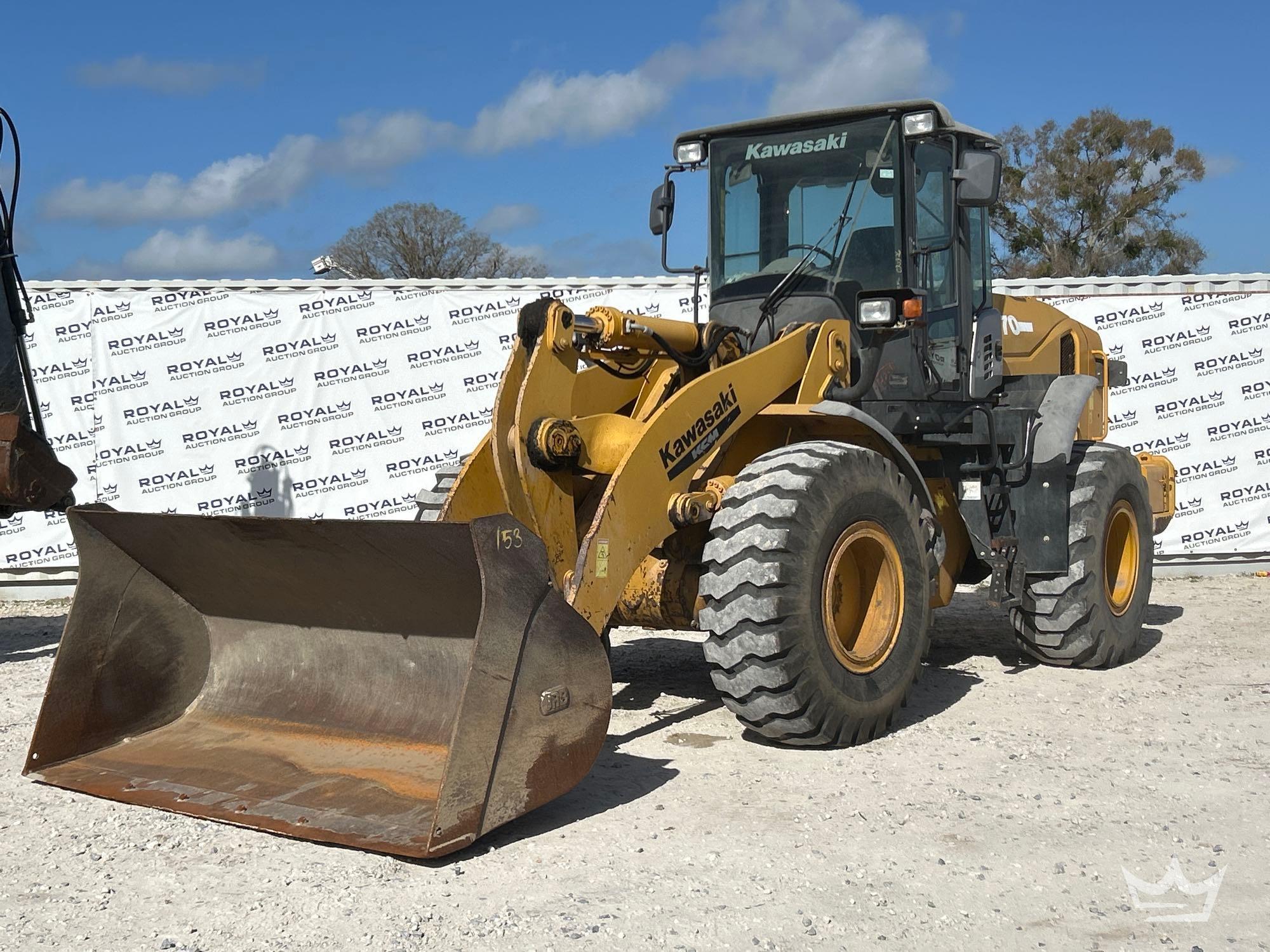 2014 Kawasaki 70Z7 Articulated Wheel Loader