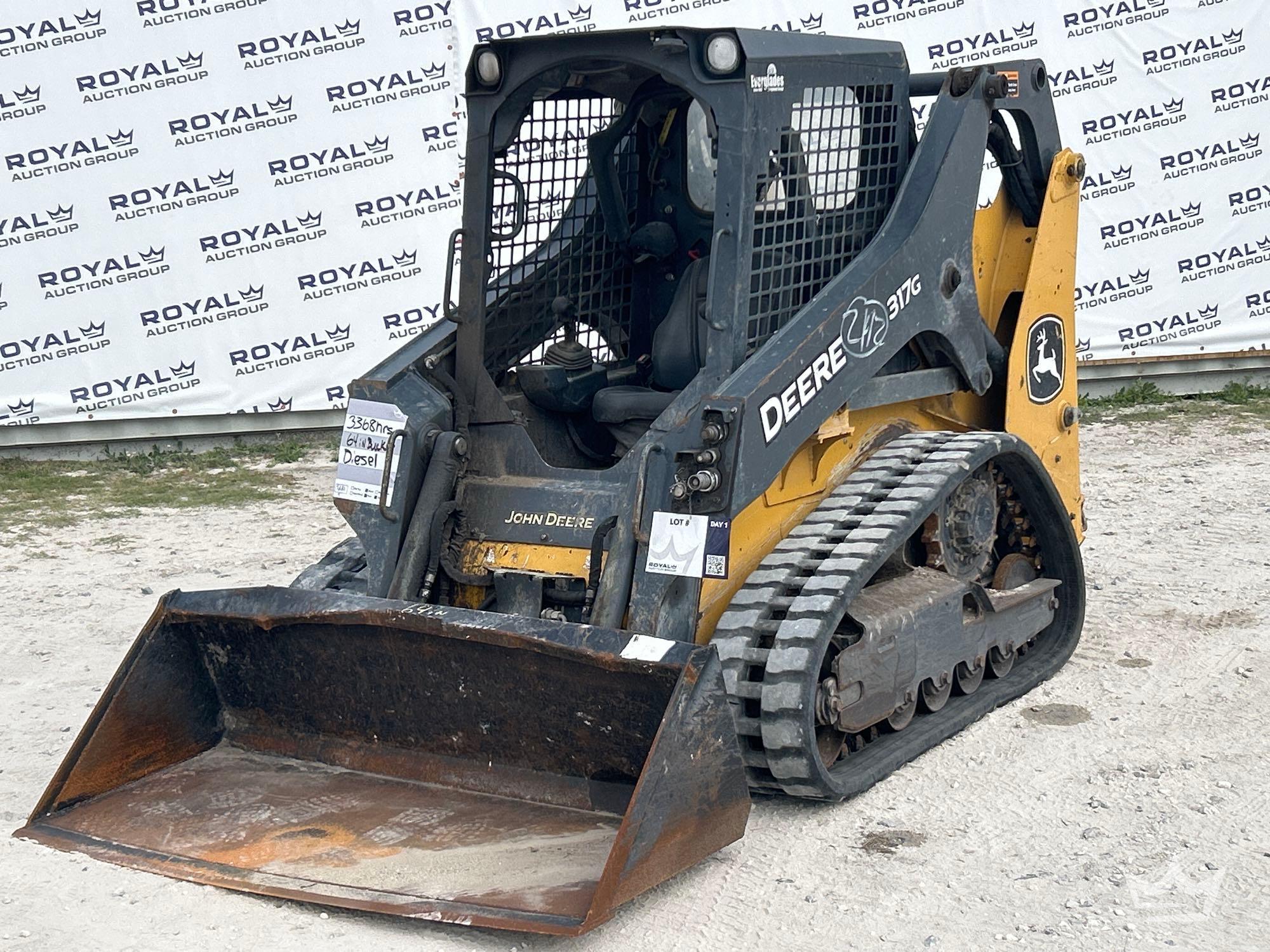2023 John Deere 317G Compact Track Loader Skid Steer
